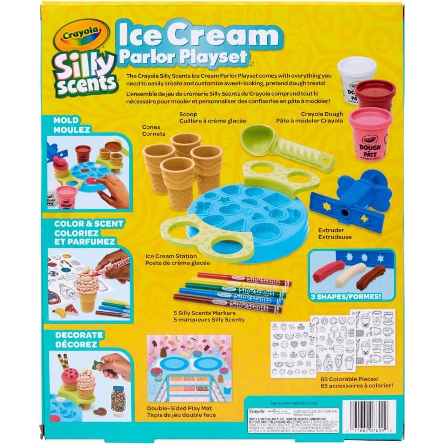 Juguete de Helado Crayola Silly Scents - Masa para Modelar 255g