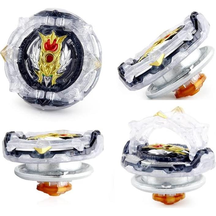 Conjunto de Juguetes Gyro Bey Burst Metal Fusion 2 Trompos