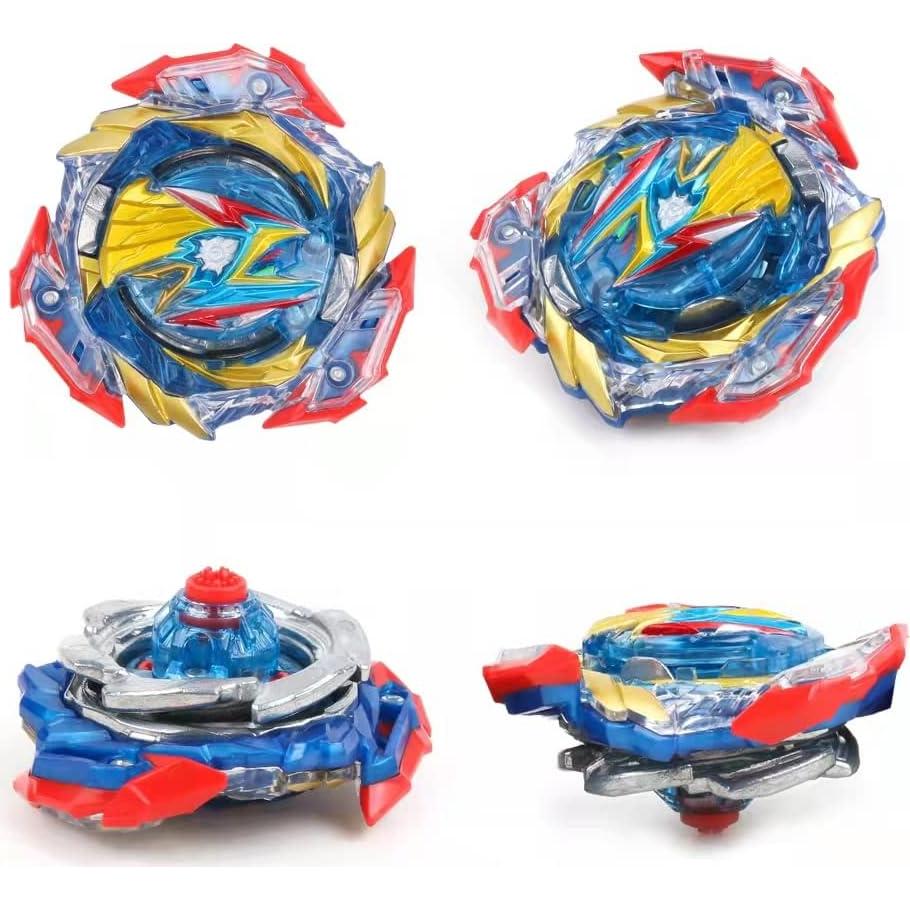 Conjunto de Juguetes Gyro Bey Burst Metal Fusion 2 Trompos