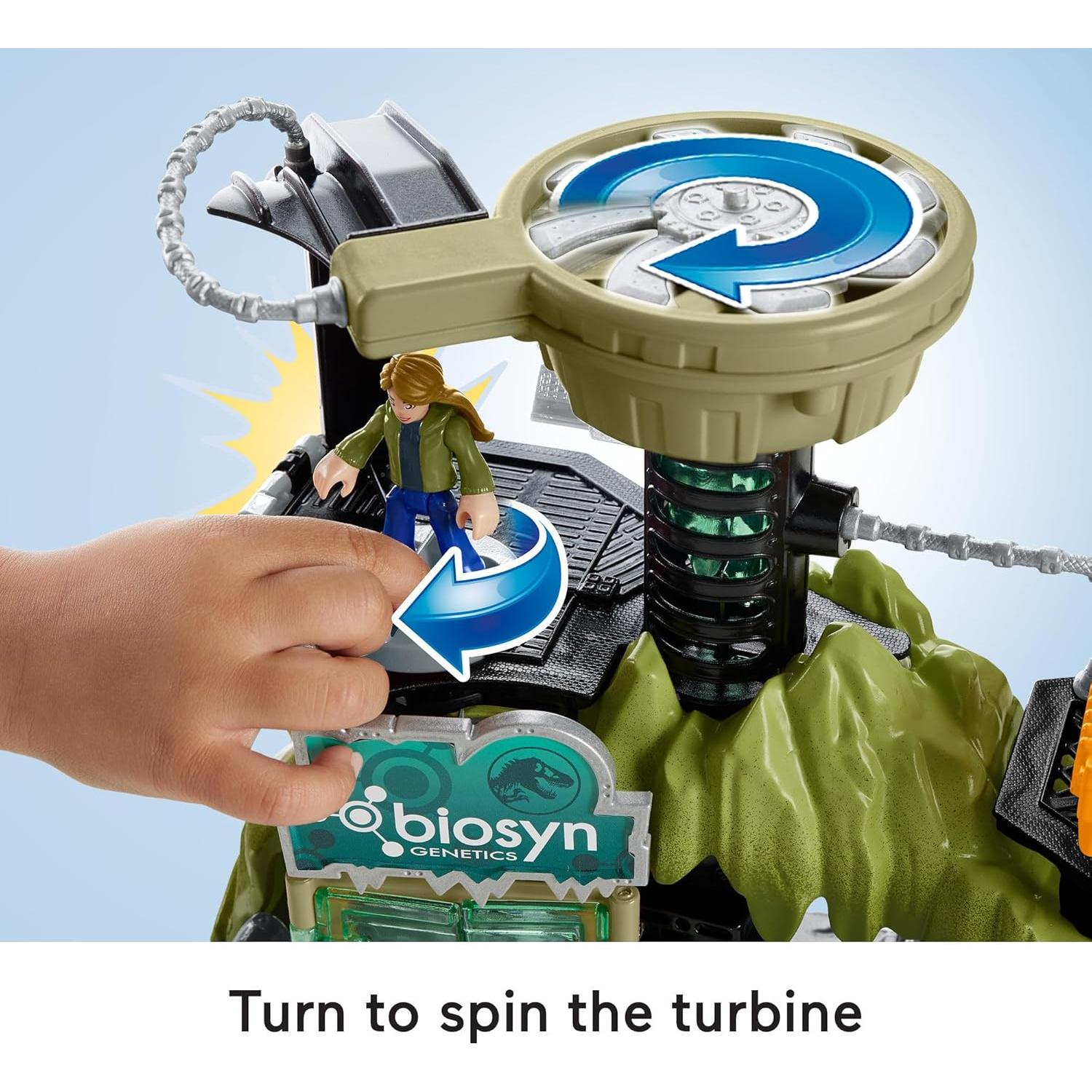 Set de Juego Fisher-Price Imaginext Mundo Jurásico con Figuras