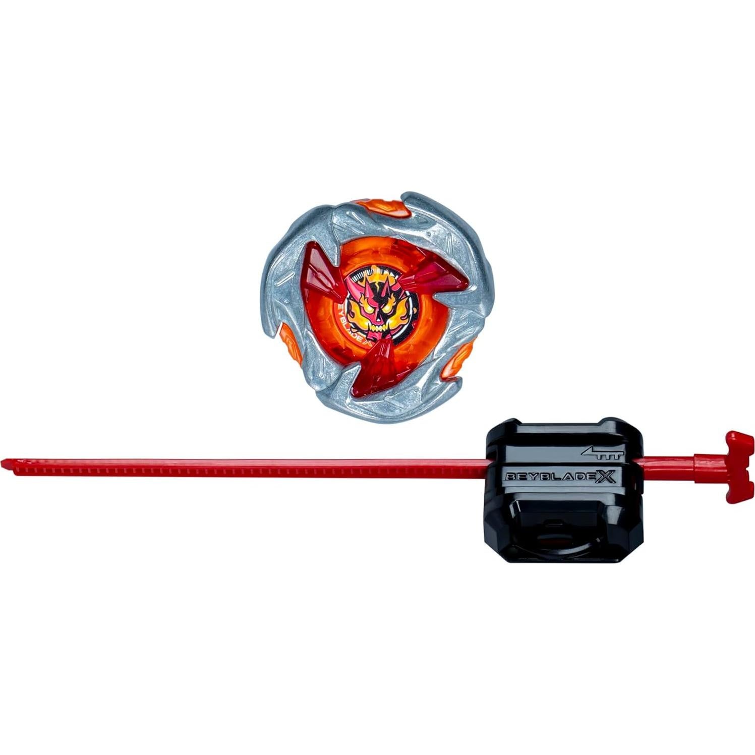 Beyblade X Martillo Incendio 3-70H UX con Lanzador - Juguete de Batalla