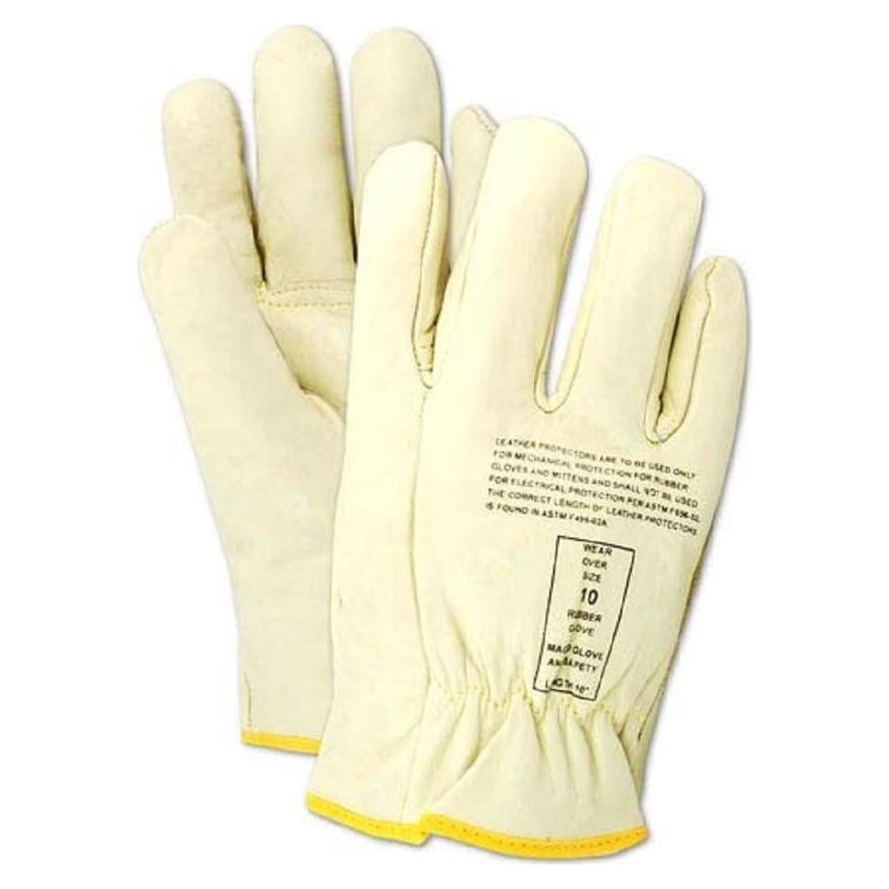 Guantes de Trabajo MAGID de Cuero para Electricista Talla 10