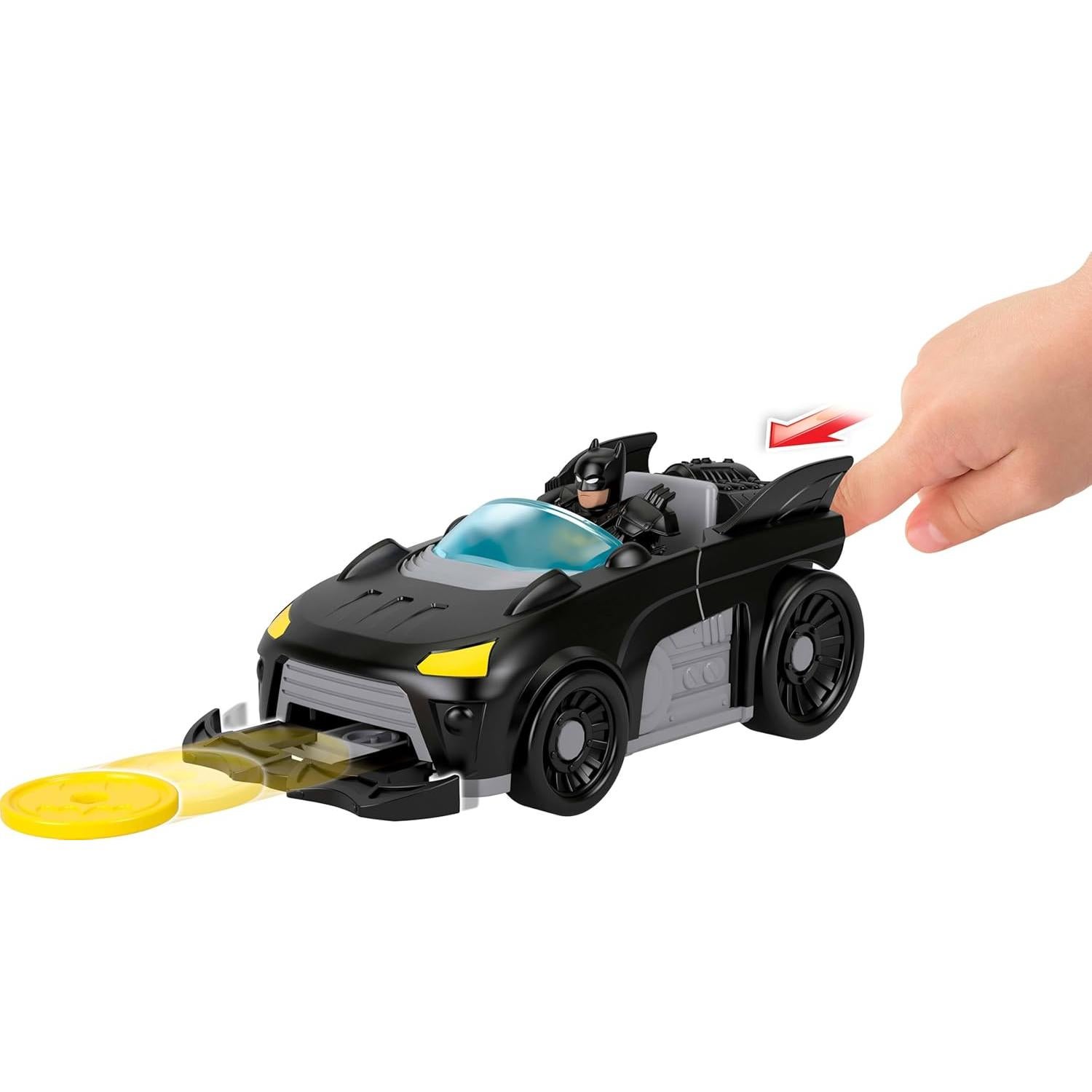 Batimóvil Imaginext Fisher-Price JFJ68 8.89x15.24 cm