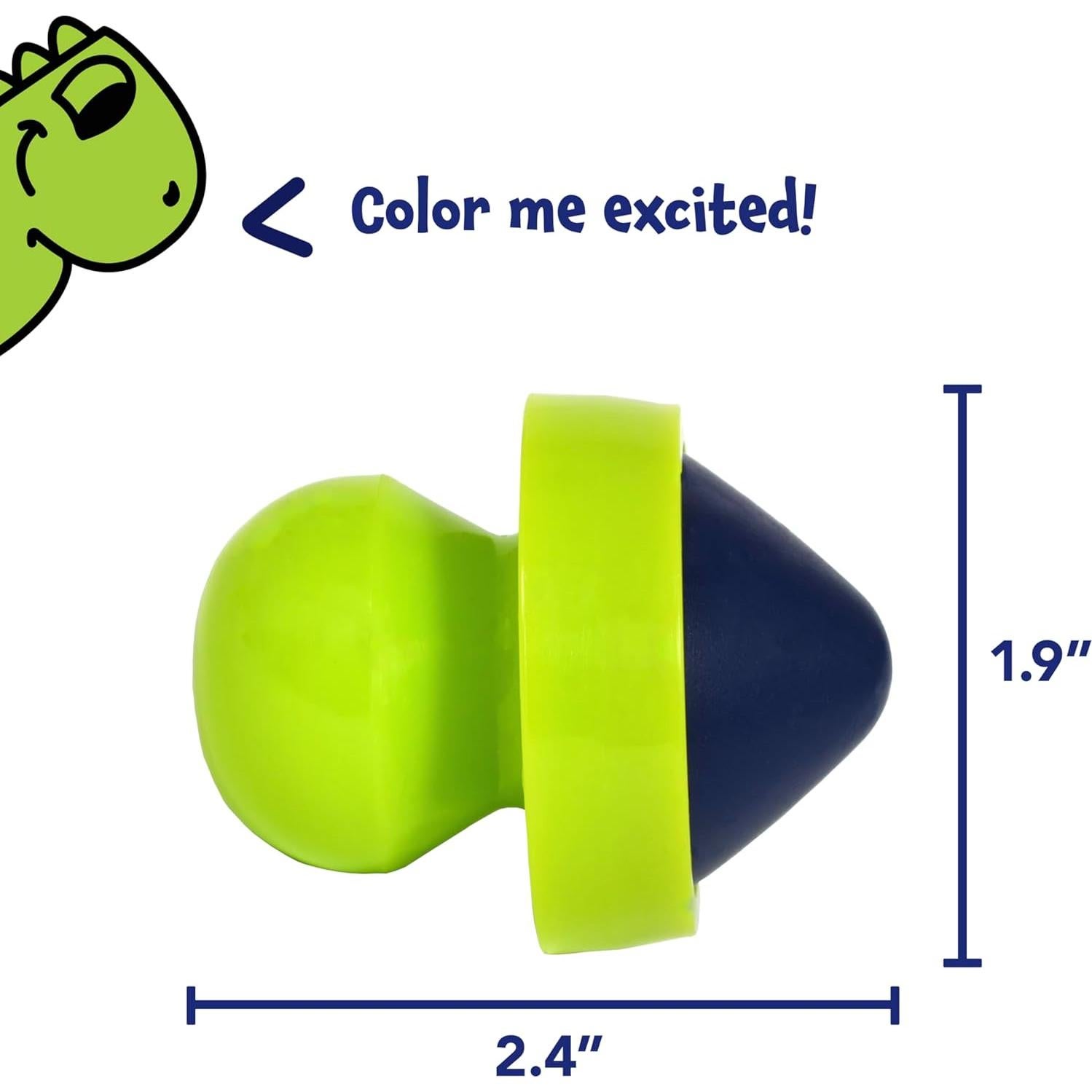 Crayones de Agarre Fácil READY 2 LEARN - 6 Colores No Tóxicos