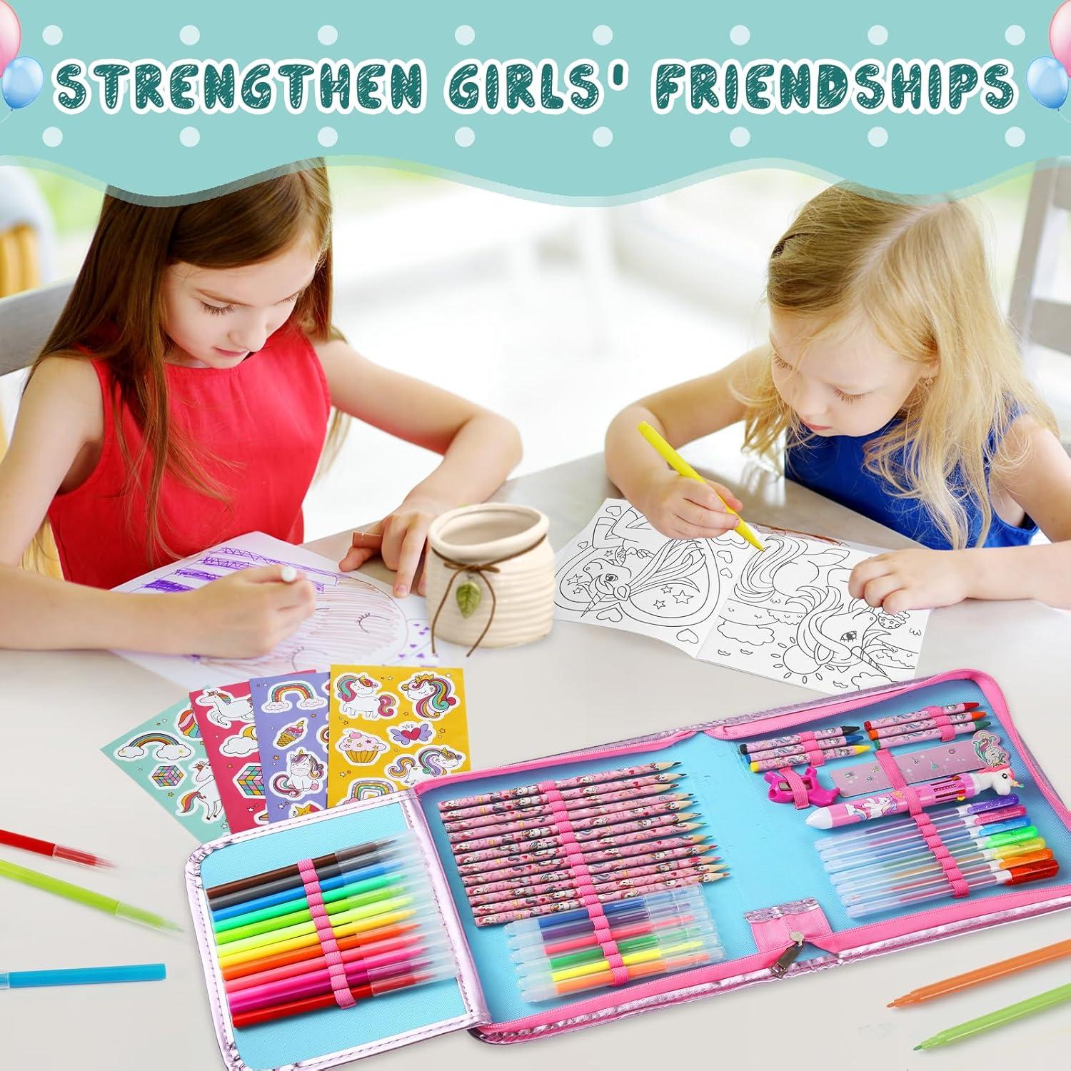 Juego de Marcadores Lavables Unicornio ABERLLS - 42 Piezas