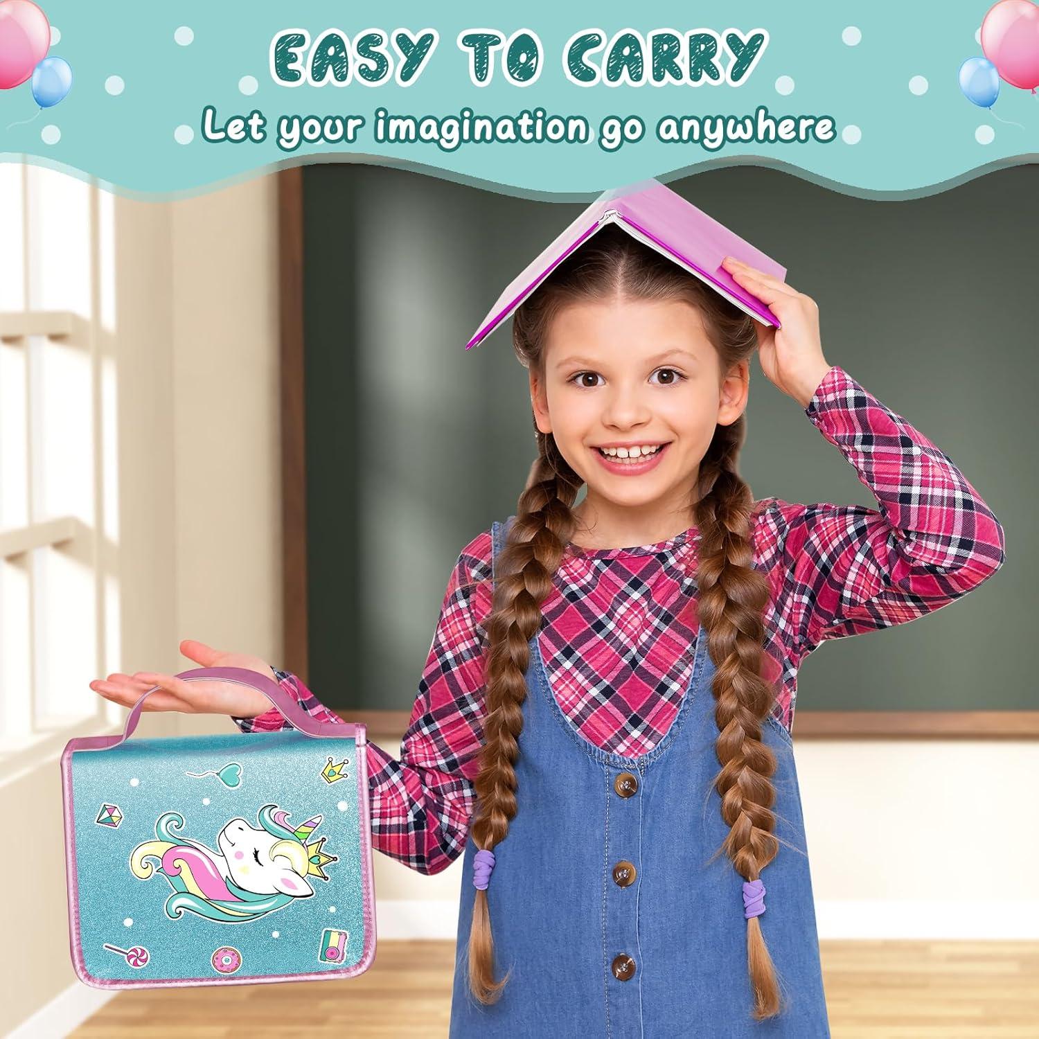 Juego de Marcadores Lavables Unicornio ABERLLS - 42 Piezas