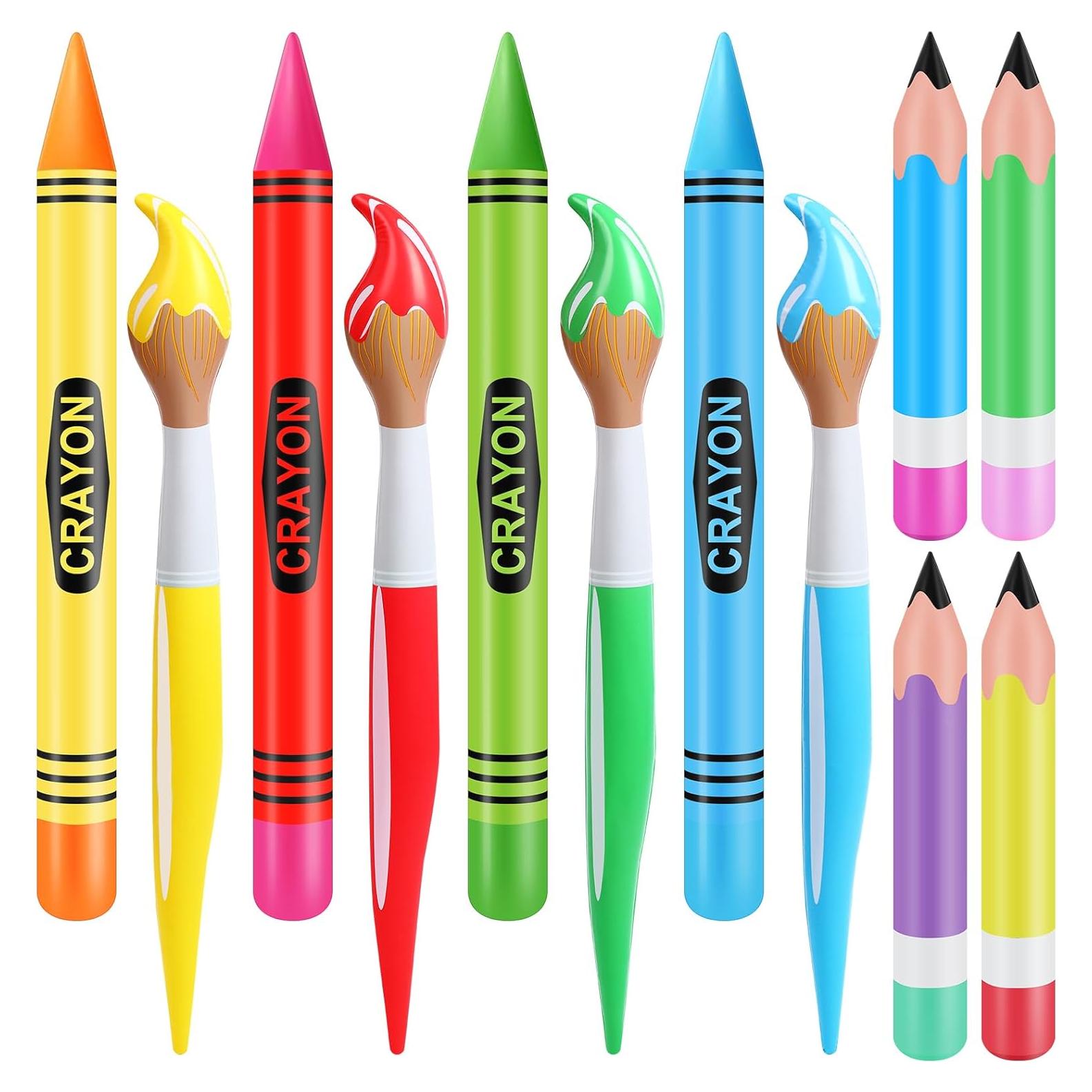 Conjunto de Globos Inflables Gigantes Glimin - 12 Pcs Decoración Regreso a Clases