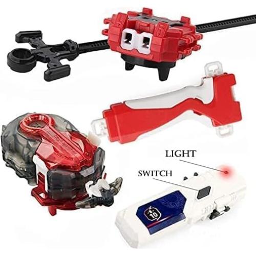 Conjunto Juguetes Bey Battle Burst SANMI 12 Trompos 3 Lanzadores