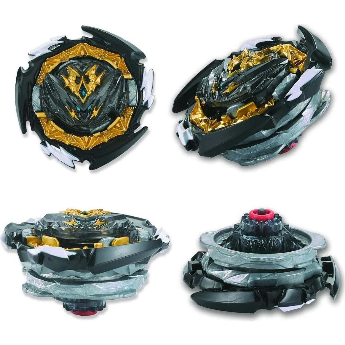 Conjunto Juguetes Bey Battle Burst SANMI 12 Trompos 3 Lanzadores