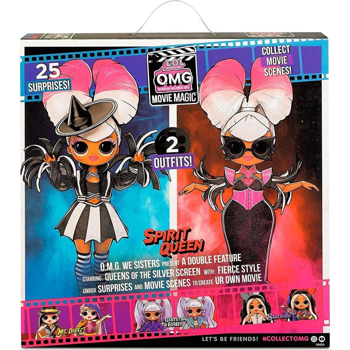 Muñeca LOL Surprise OMG Spirit Queen con 25 Sorpresas y 2 Atuendos