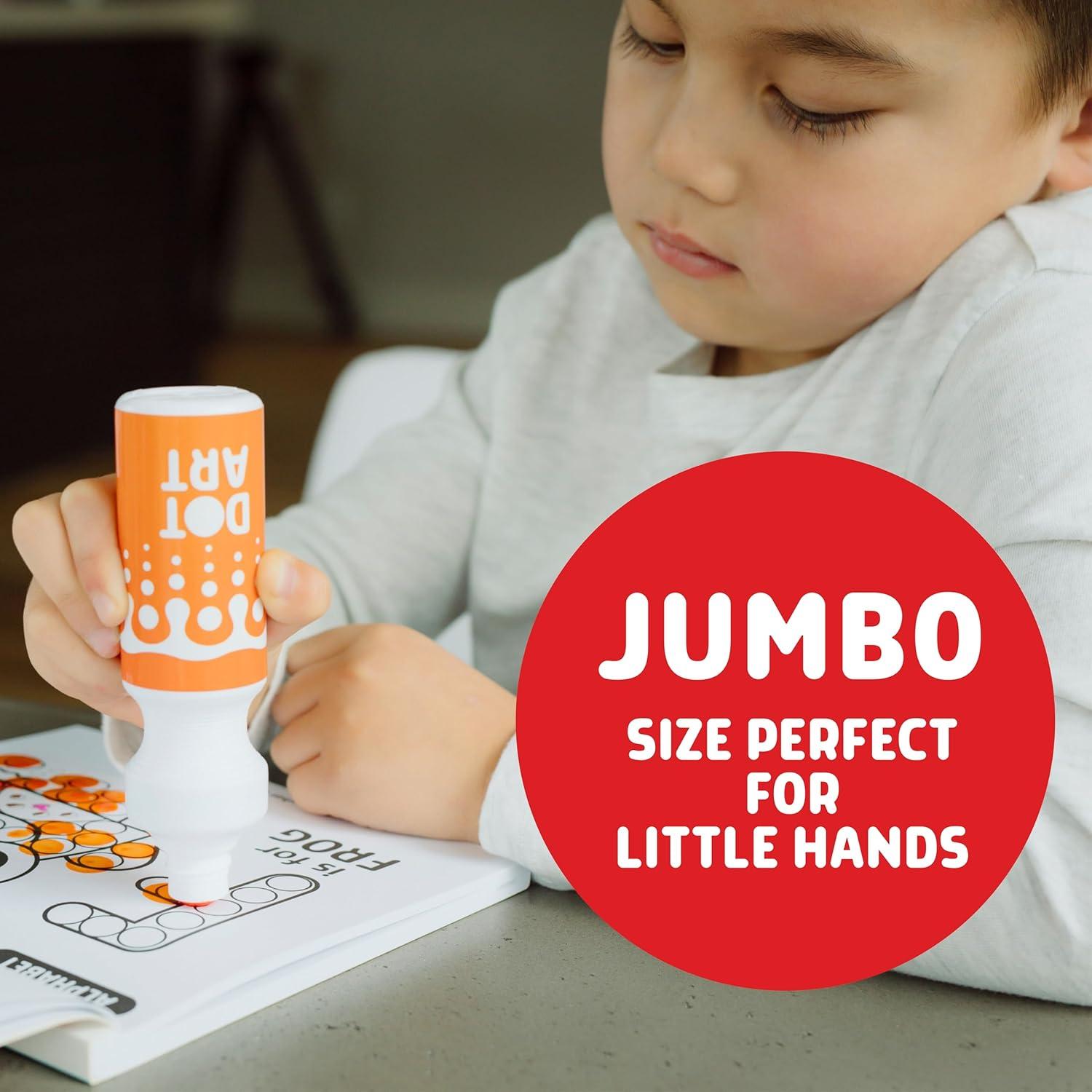 Kit de Actividad de Arte con Puntos Buffalo Games - 8 Marcadores y Libro de Colorear