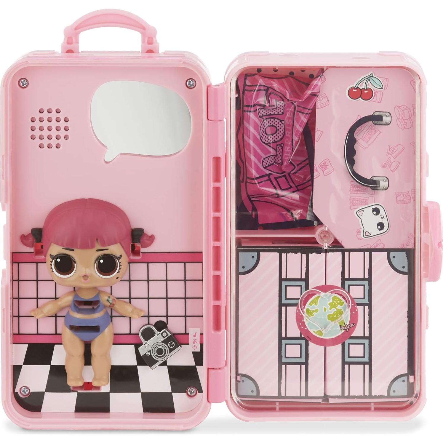 Maleta de Estilo L.O.L. Surprise! Cereza con 15 Sorpresas