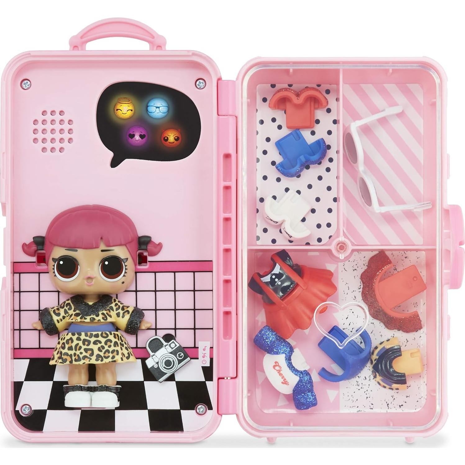 Maleta de Estilo L.O.L. Surprise! Cereza con 15 Sorpresas