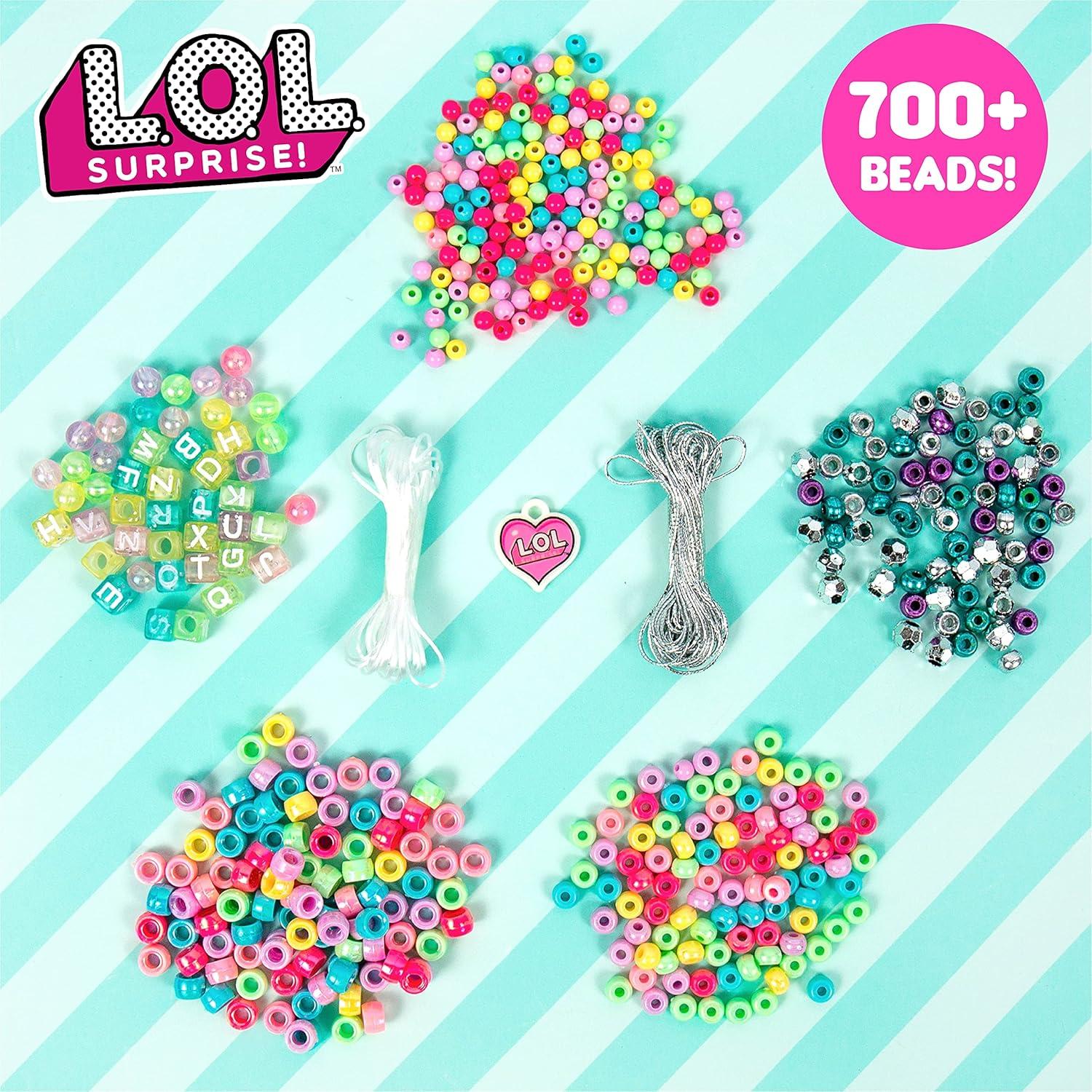 Kit de Joyería LOL Surprise! con 700 Cuentas y Cordón Elástico