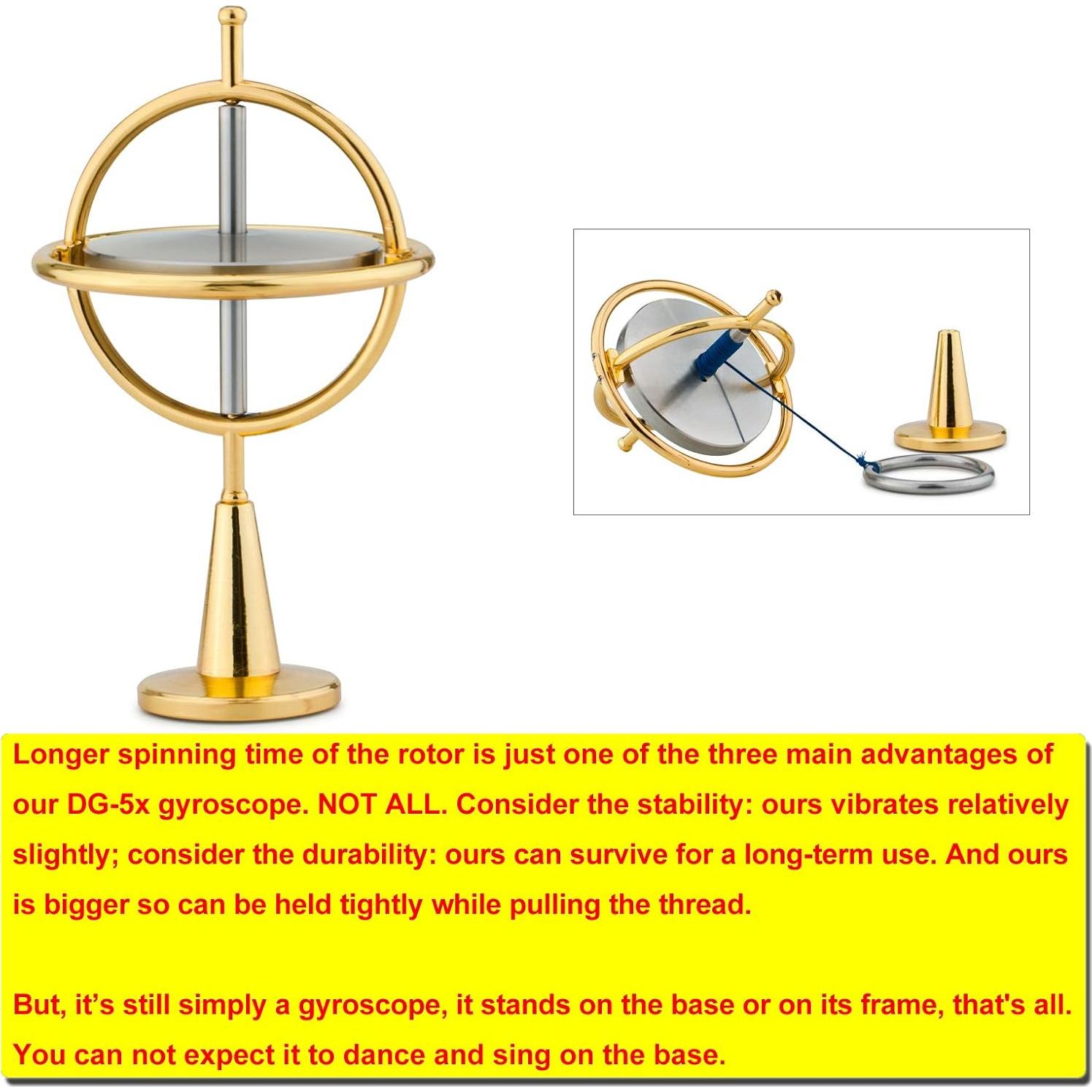 Giroscopio DjuiinoStar DG-5PRO-01 Oro 8000 RPM Robusto