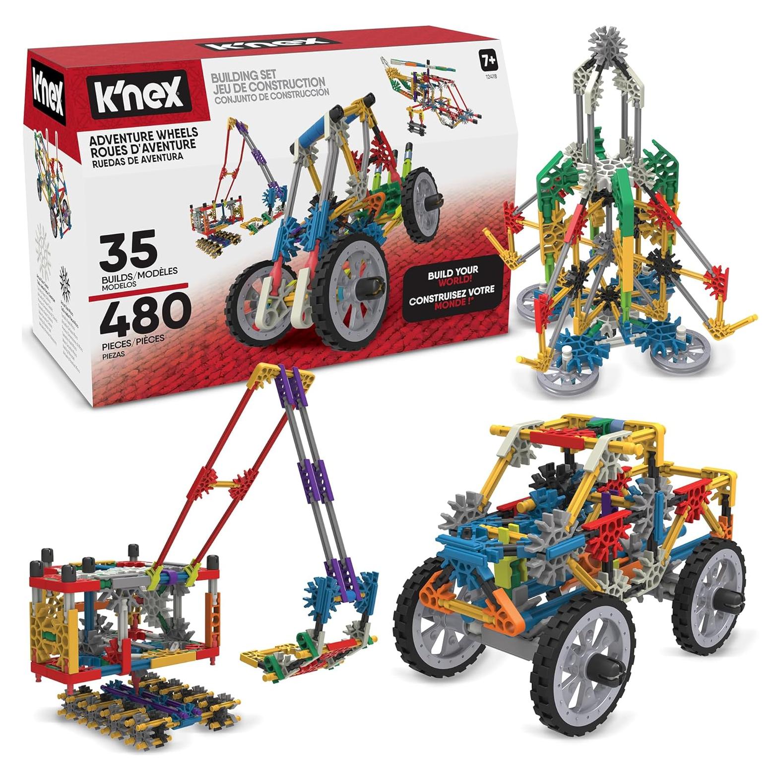 K'NEX Juego de Construcción 35 Modelos 480 Piezas STEM