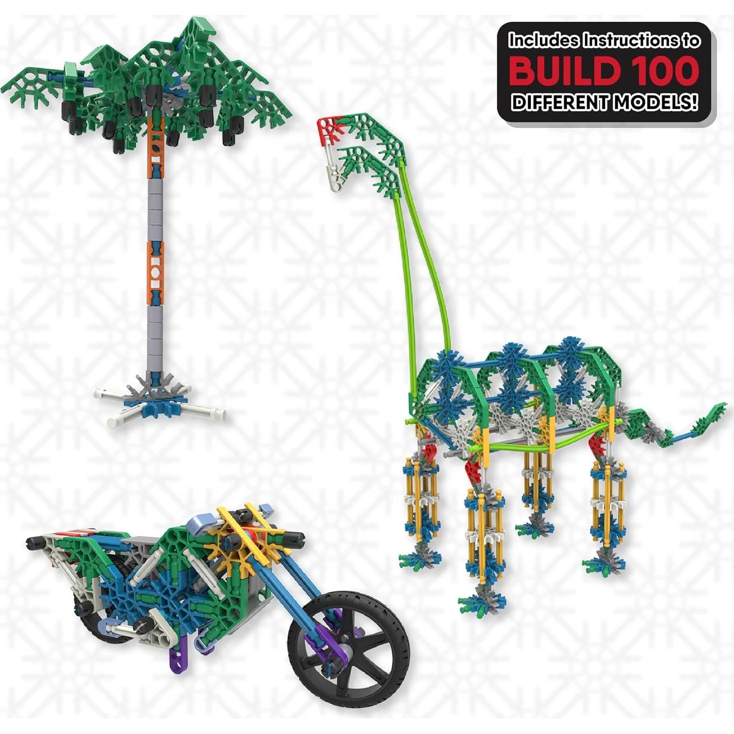K'NEX Set de Construcción 100 Modelos 863 Piezas STEM