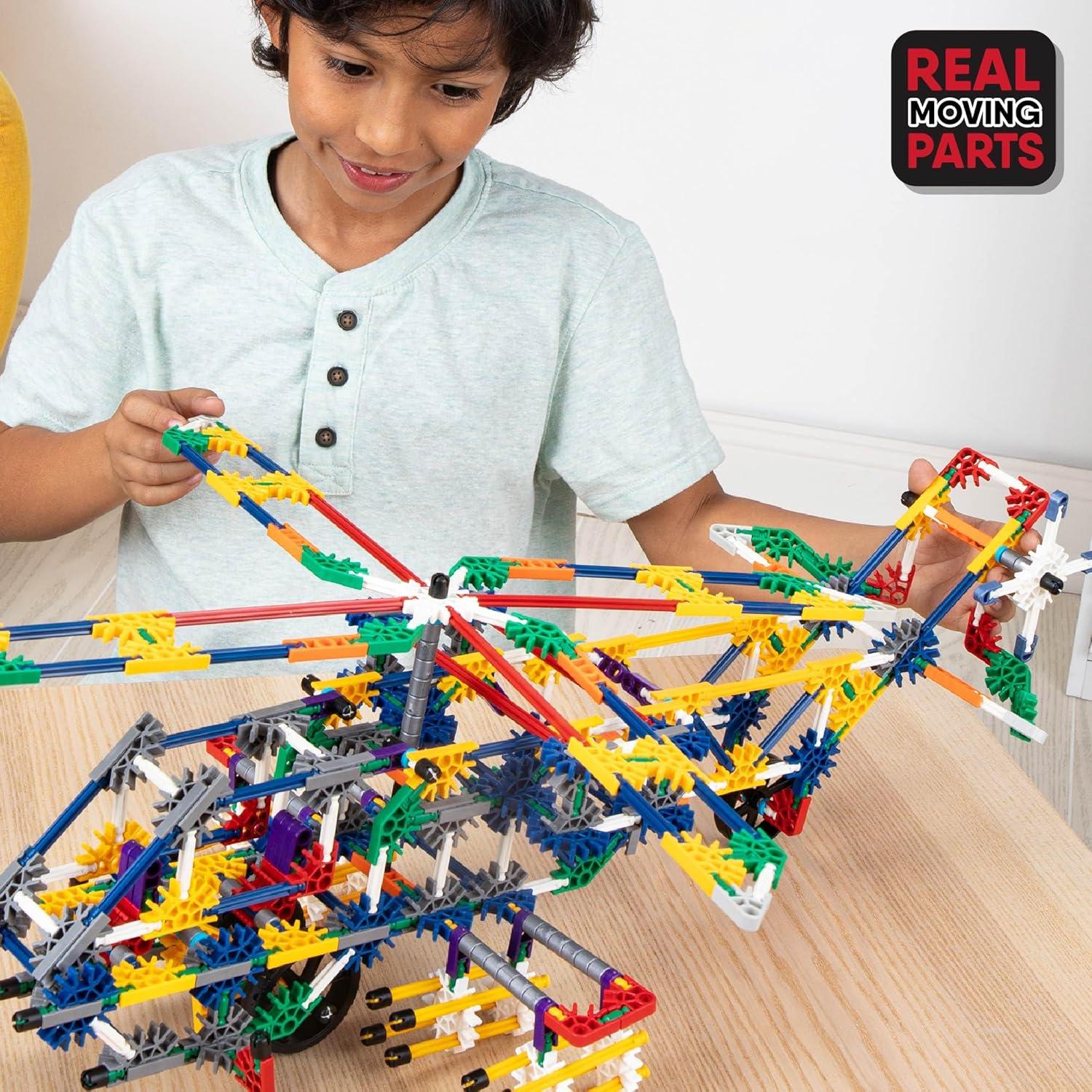K'NEX Set de Construcción 100 Modelos 863 Piezas STEM