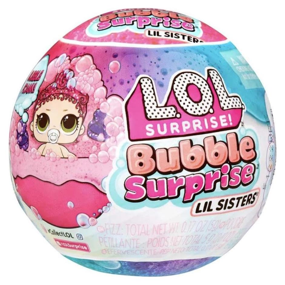 Muñeca LOL Surprise Bubble Surprise Lil Sisters - Sorpresas