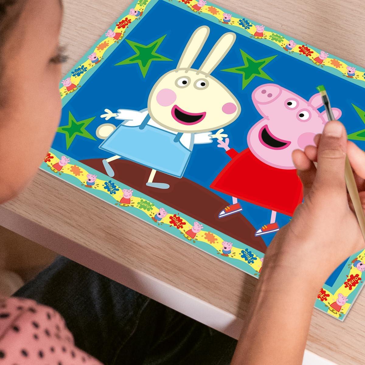 Kit de Pintura por Números Ravensburger Peppa Pig 32x22 cm