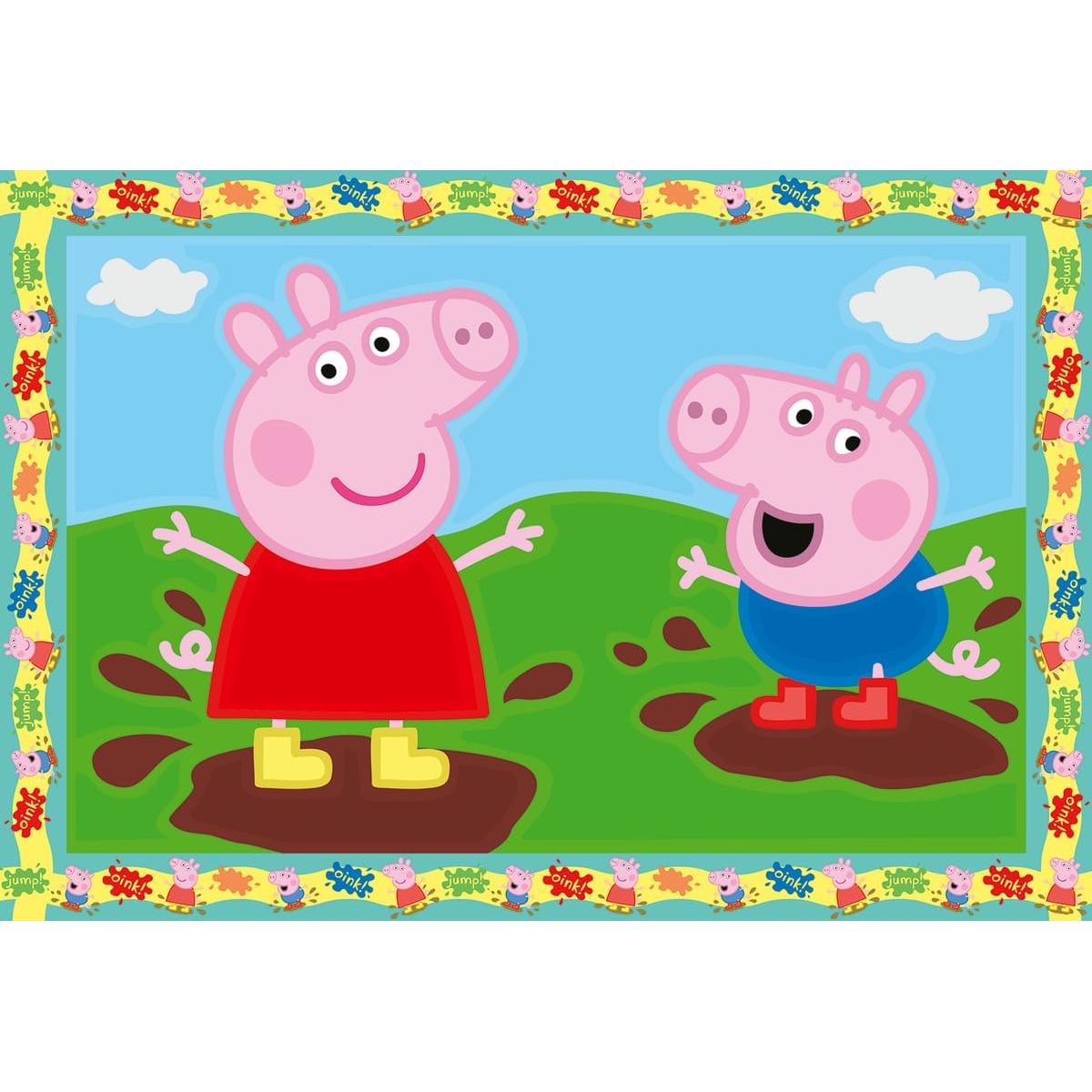 Kit de Pintura por Números Ravensburger Peppa Pig 32x22 cm