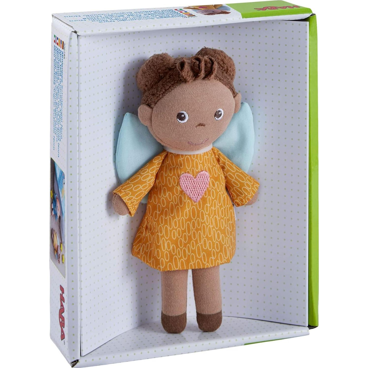 Muñeca de Peluche Mini HABA Ángel Guardián Nora 15 cm