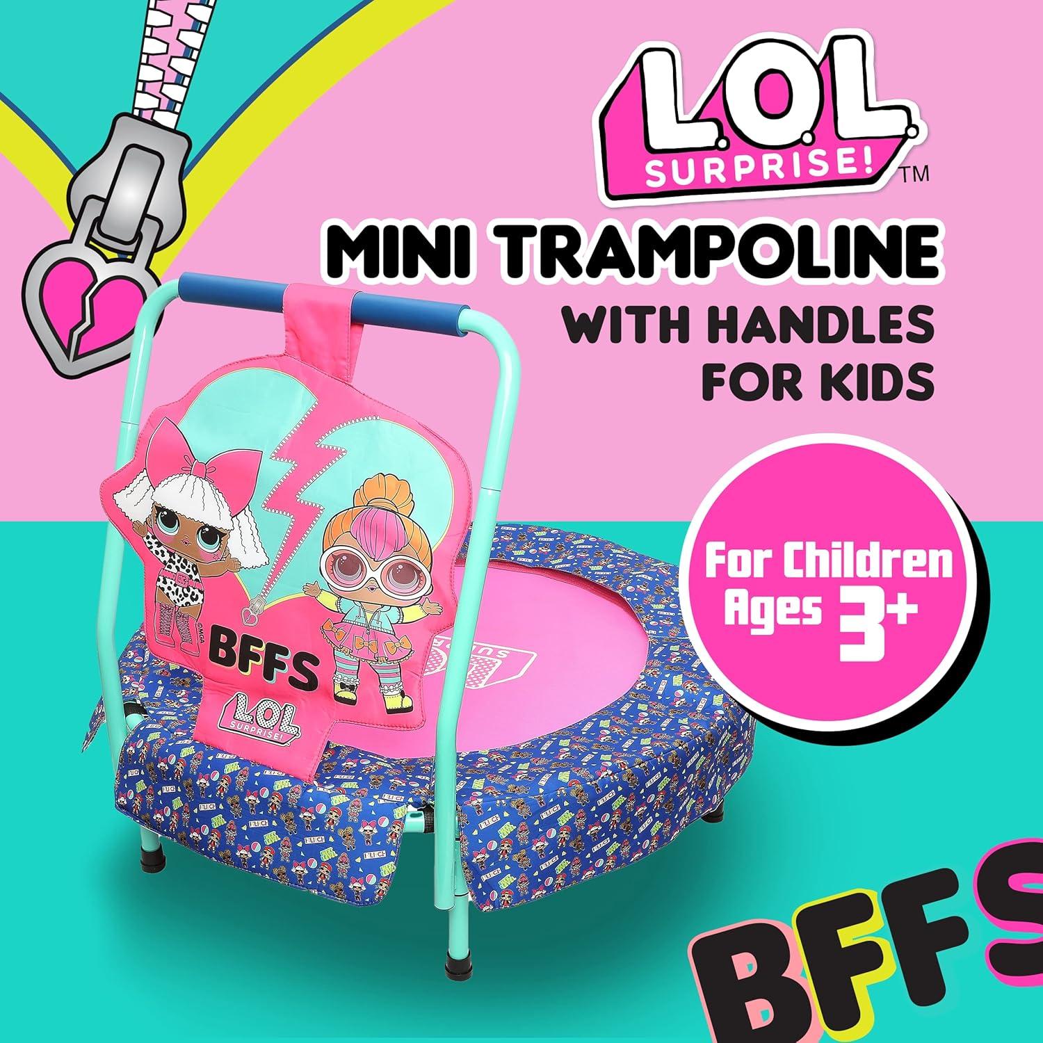 Trampolín Infantil LOL Surprise! Capelli Sport 81 cm Teal