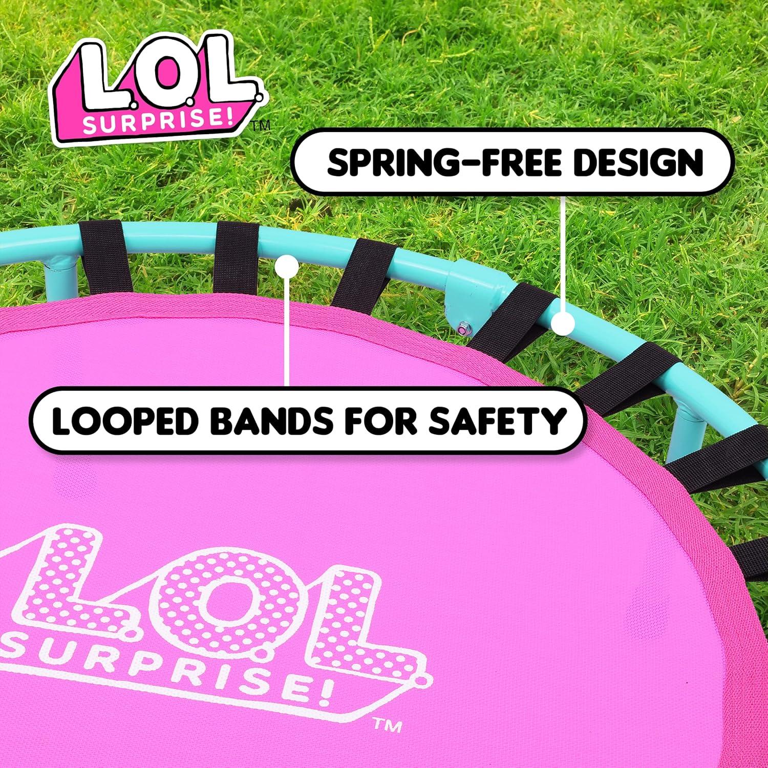 Trampolín Infantil LOL Surprise! Capelli Sport 81 cm Teal