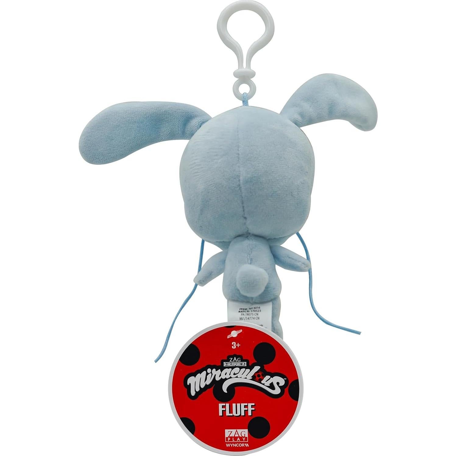Peluche Fluff Conejo 5" Miraculous Ladybug - Juguete para Niños