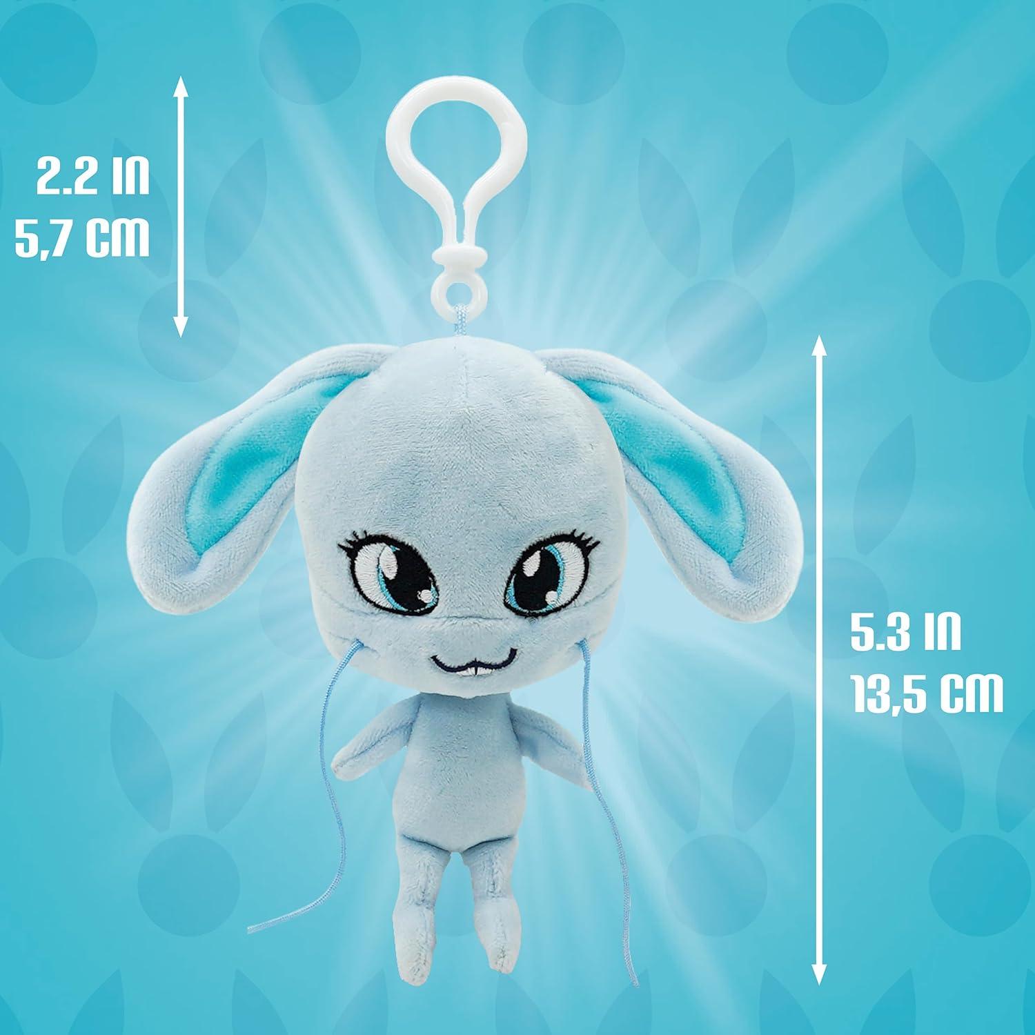 Peluche Fluff Conejo 5" Miraculous Ladybug - Juguete para Niños