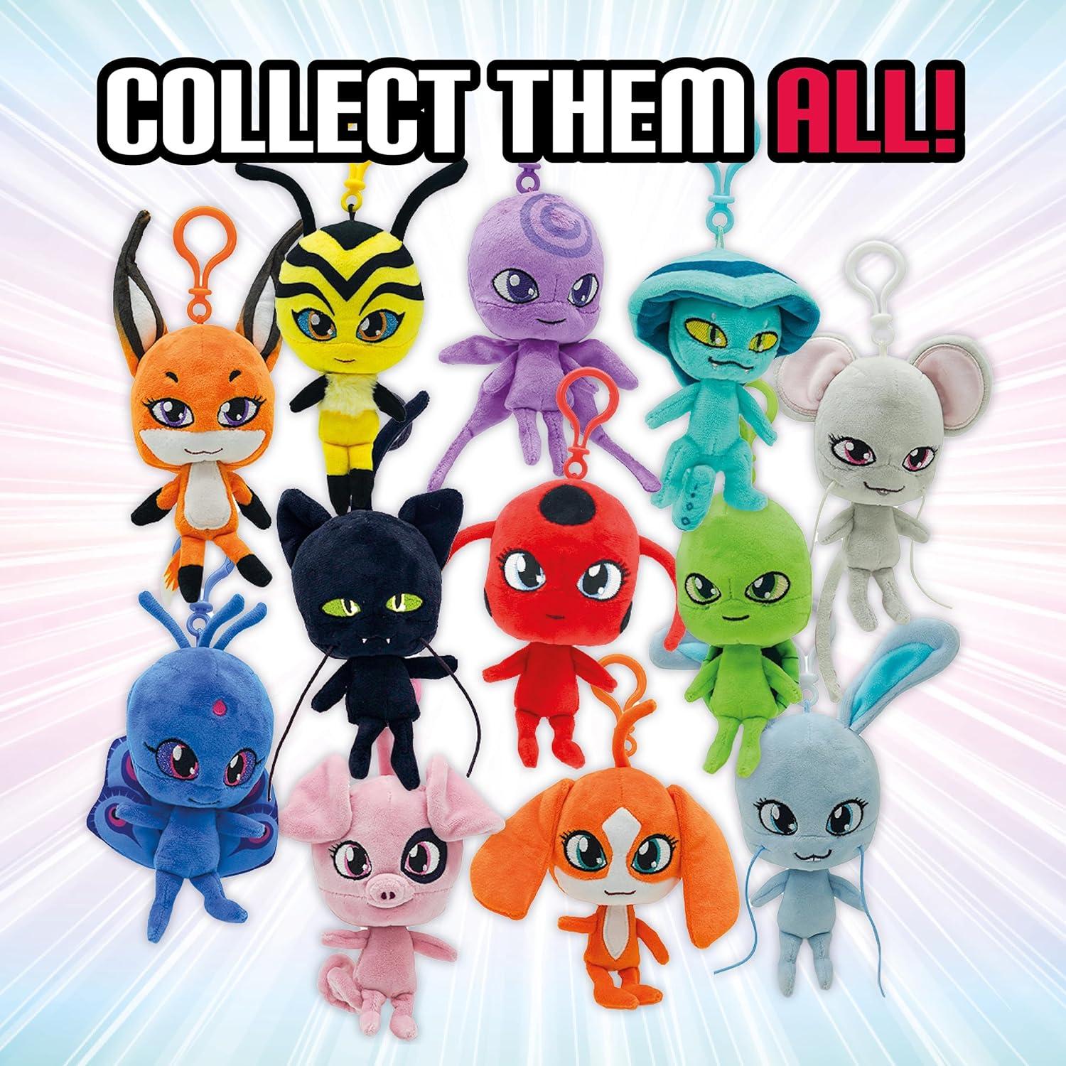 Peluche Fluff Conejo 5" Miraculous Ladybug - Juguete para Niños