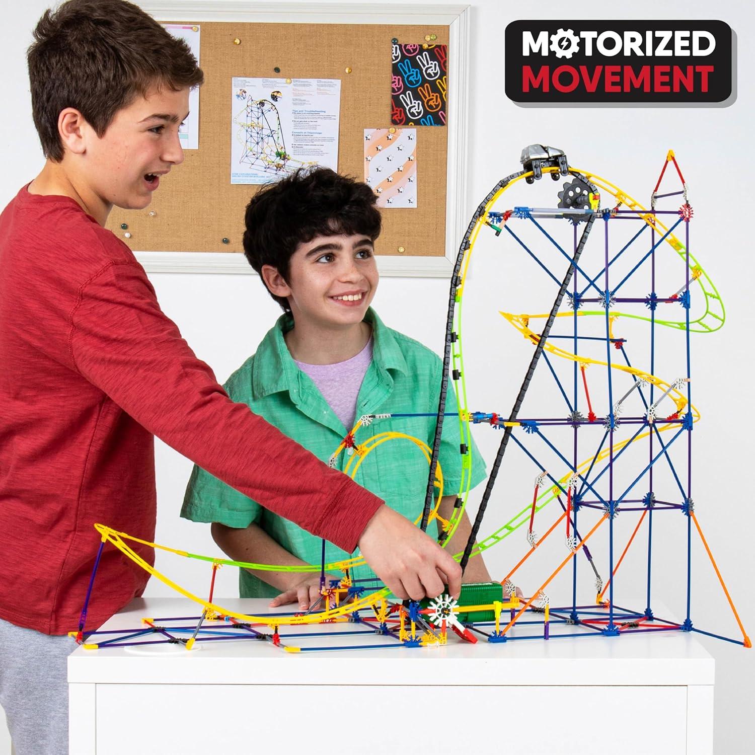 K'NEX Educación Set Montaña Rusa 546 Piezas 8+