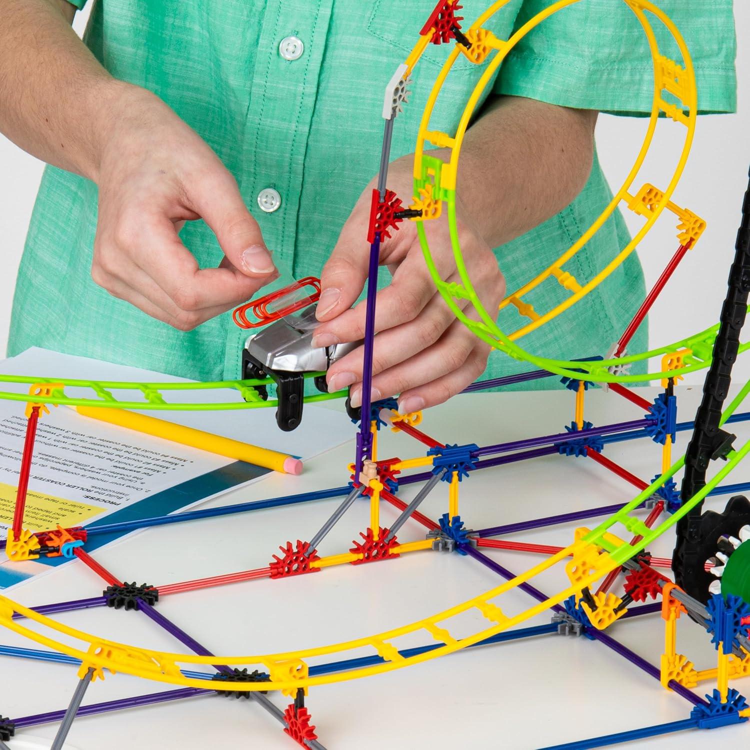 K'NEX Educación Set Montaña Rusa 546 Piezas 8+