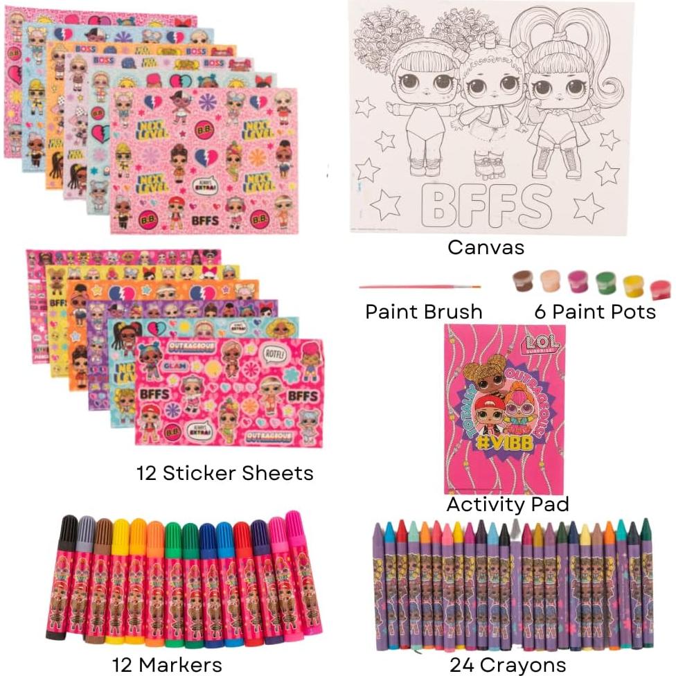 Conjunto de Pintura LOL Surprise 1014 Piezas para Niños