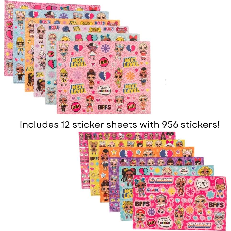 Conjunto de Pintura LOL Surprise 1014 Piezas para Niños