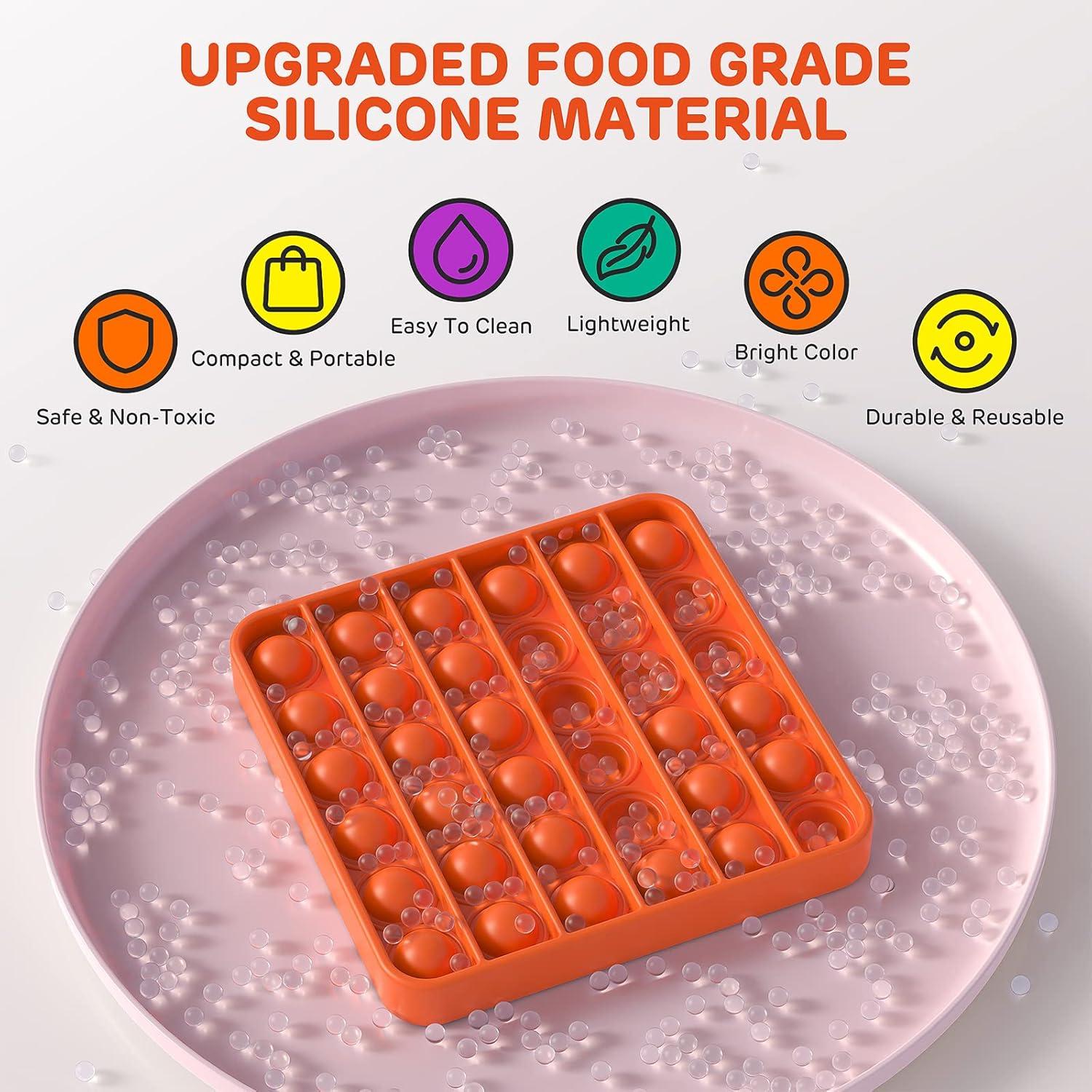 Set de 12 Juguetes Antiestrés Kakukokas - Sensoriales Push Pop