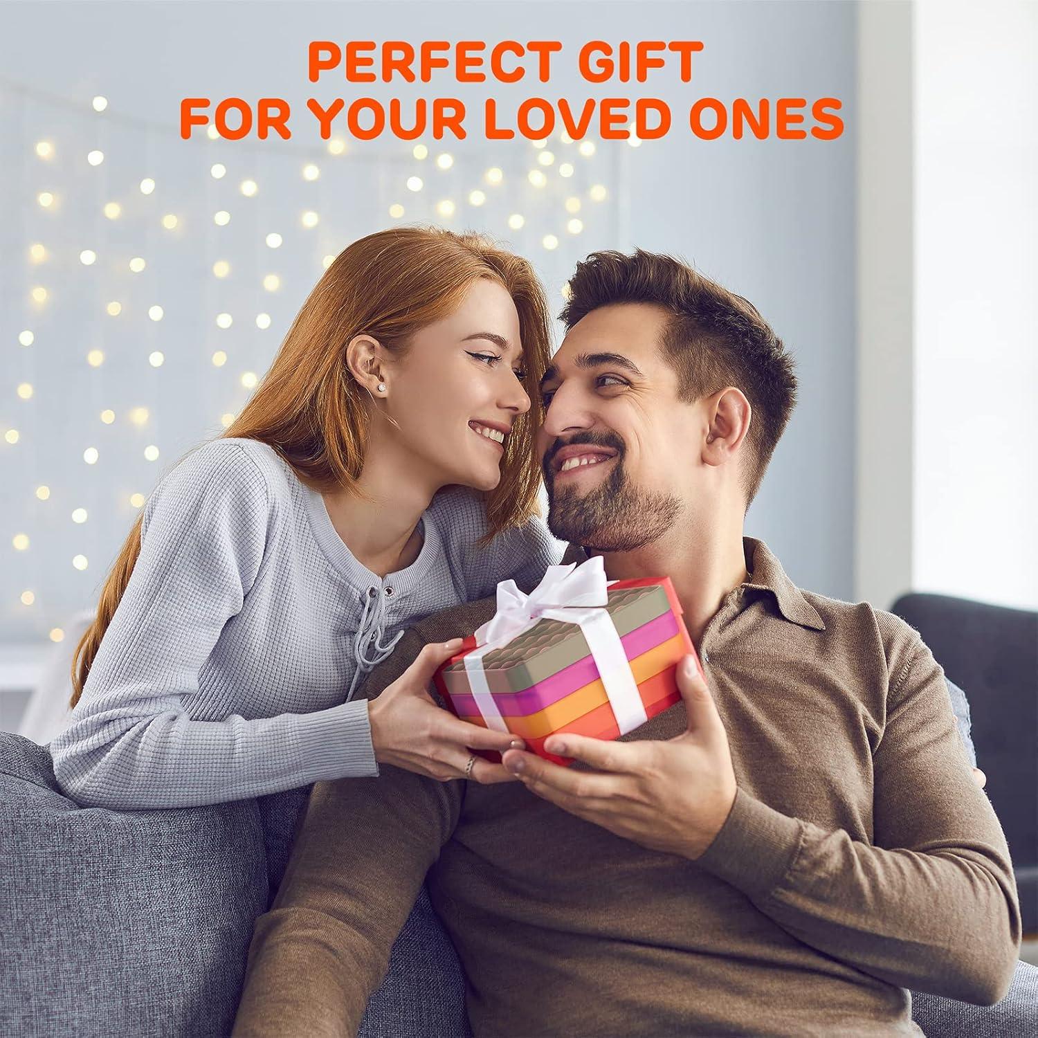 Set de 12 Juguetes Antiestrés Kakukokas - Sensoriales Push Pop