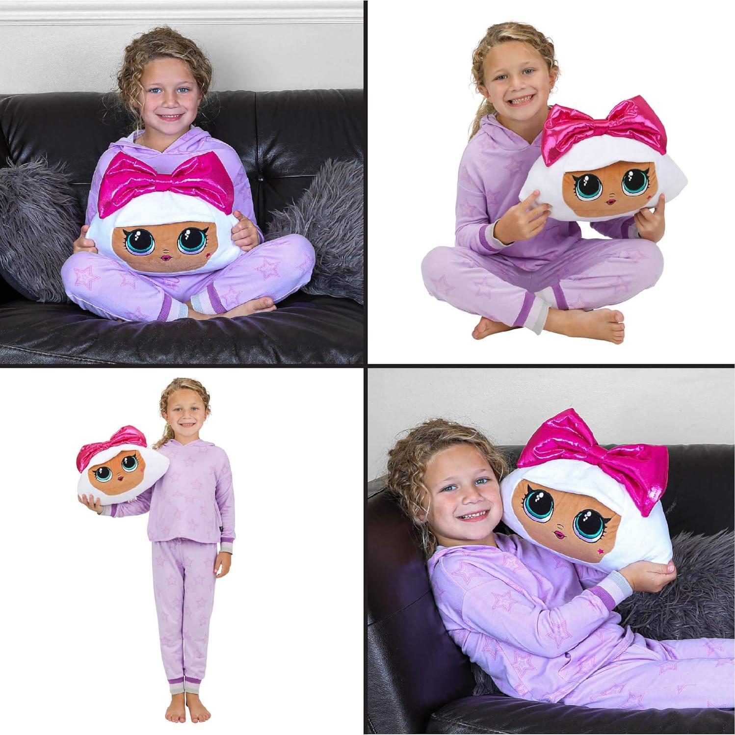 Almohada de Abrazo LOL Surprise Diva Franco 33x18x13 cm