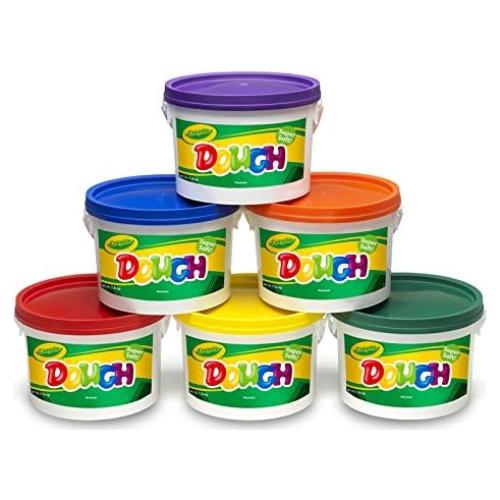 Juego de Masa Crayola Set 6 Recipientes Colores Variados
