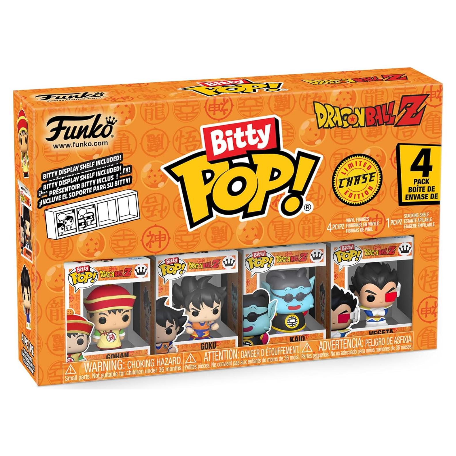 Funko Bitty POP! Dragon Ball Z 4-Pack Gohan Raditz Piccolo