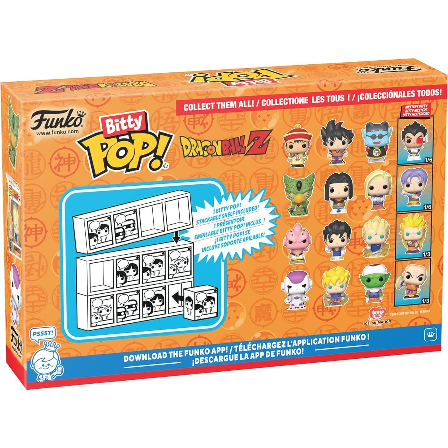 Funko Bitty POP! Dragon Ball Z 4-Pack Gohan Raditz Piccolo