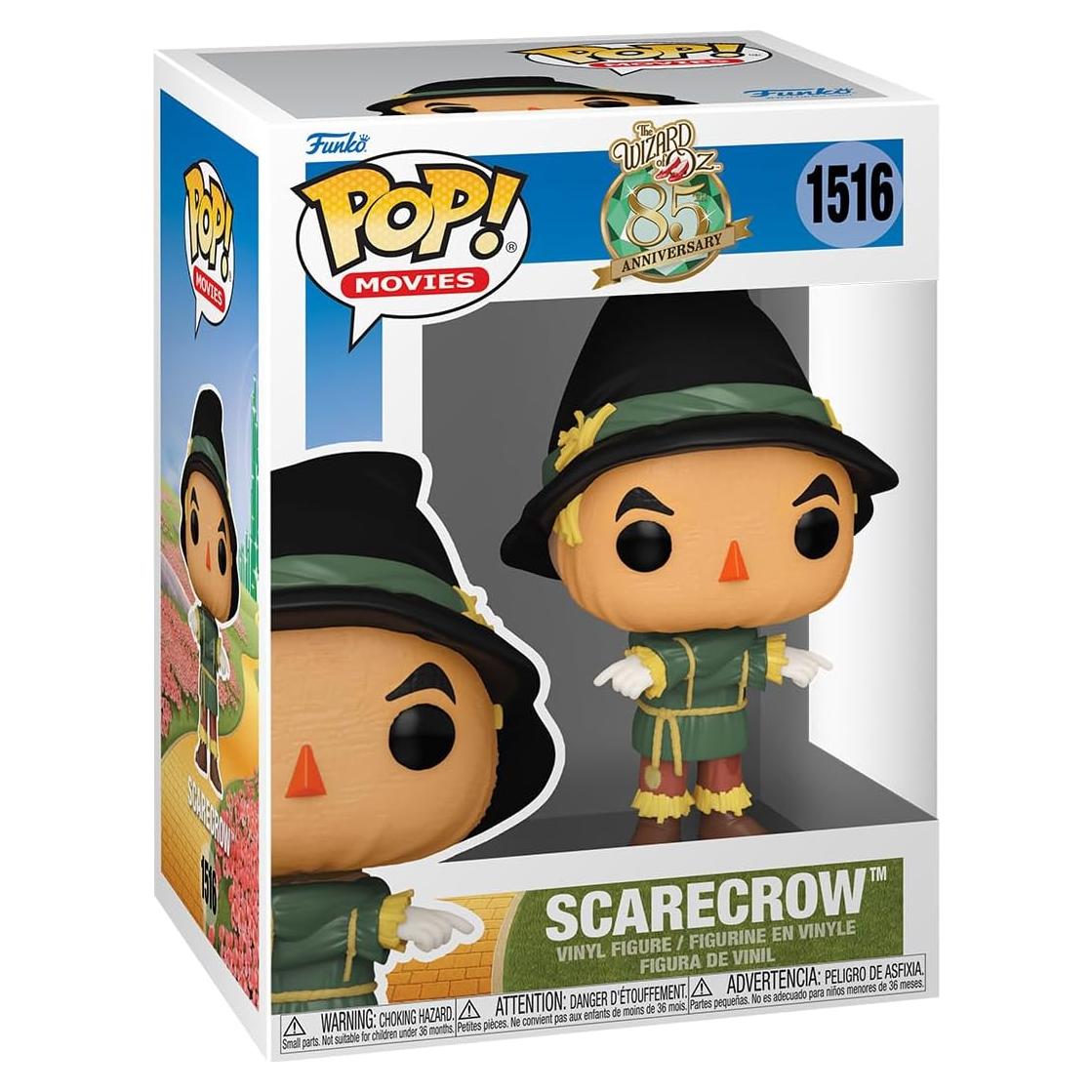 Funko POP! El Mago de Oz - Espantapájaros - Figura 11 cm