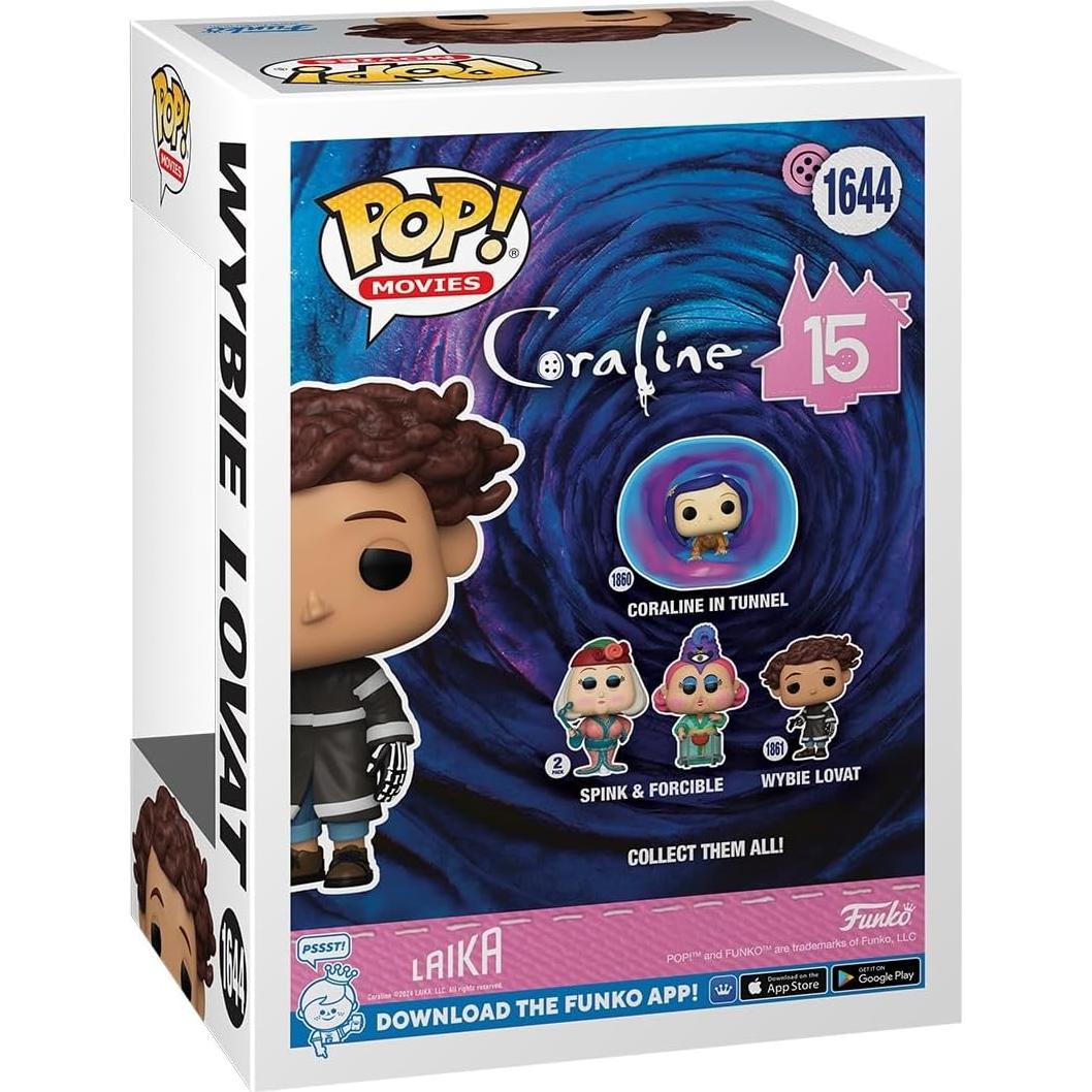Funko POP! Coraline 15 Aniversario - Wybie Lovat - Figura de Vinilo 10.3 cm
