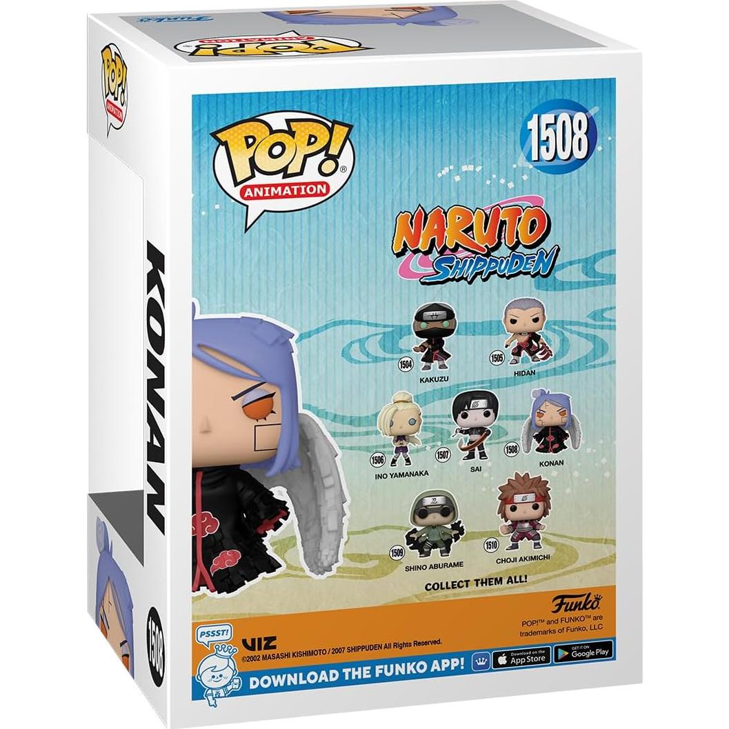 Figura de Vinilo Funko Pop! Naruto Konan 11.5 cm Coleccionable