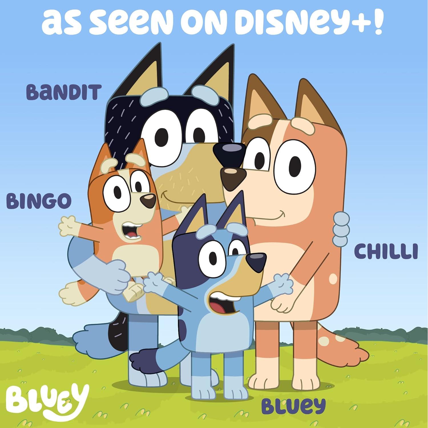 Kit de Arte de Arena Bluey - 5 Botellas y 7 Arenas de Colores