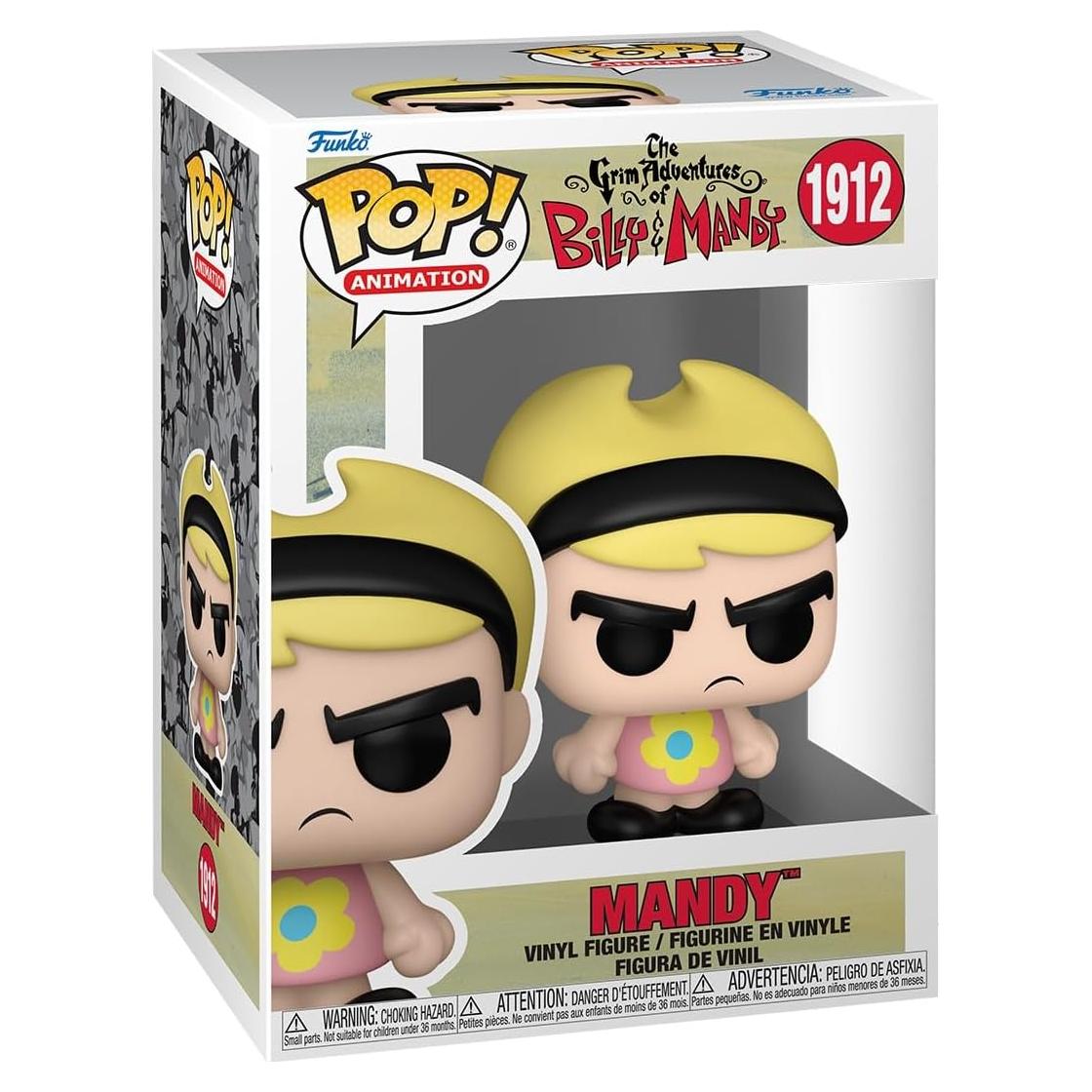 Figura de Vinilo Funko Pop Mandy - Las Terribles Aventuras de Billy y Mandy - 8.1 cm