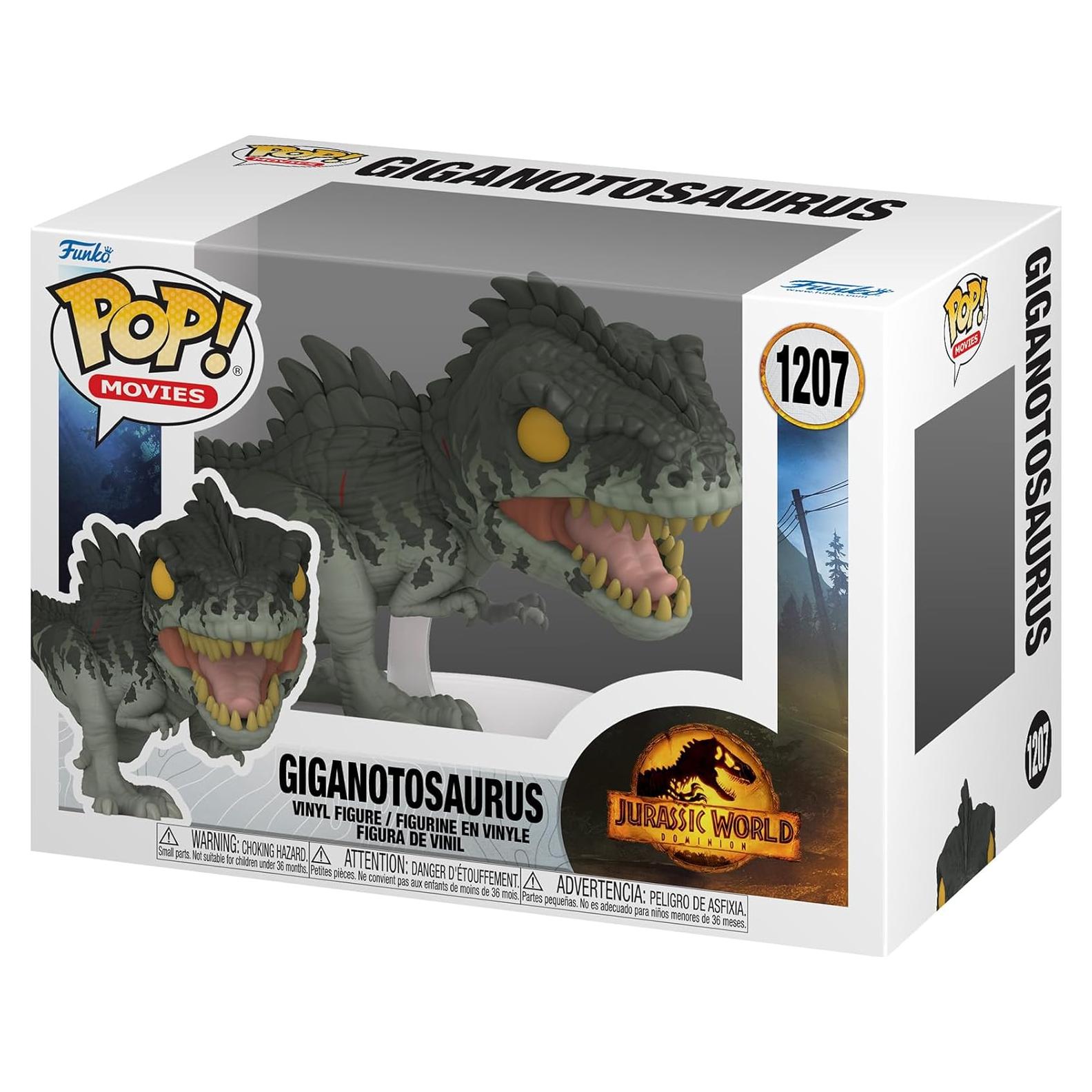 Funko Pop! Giganotosaurus Mundo Jurásico Dominio 9.12 cm