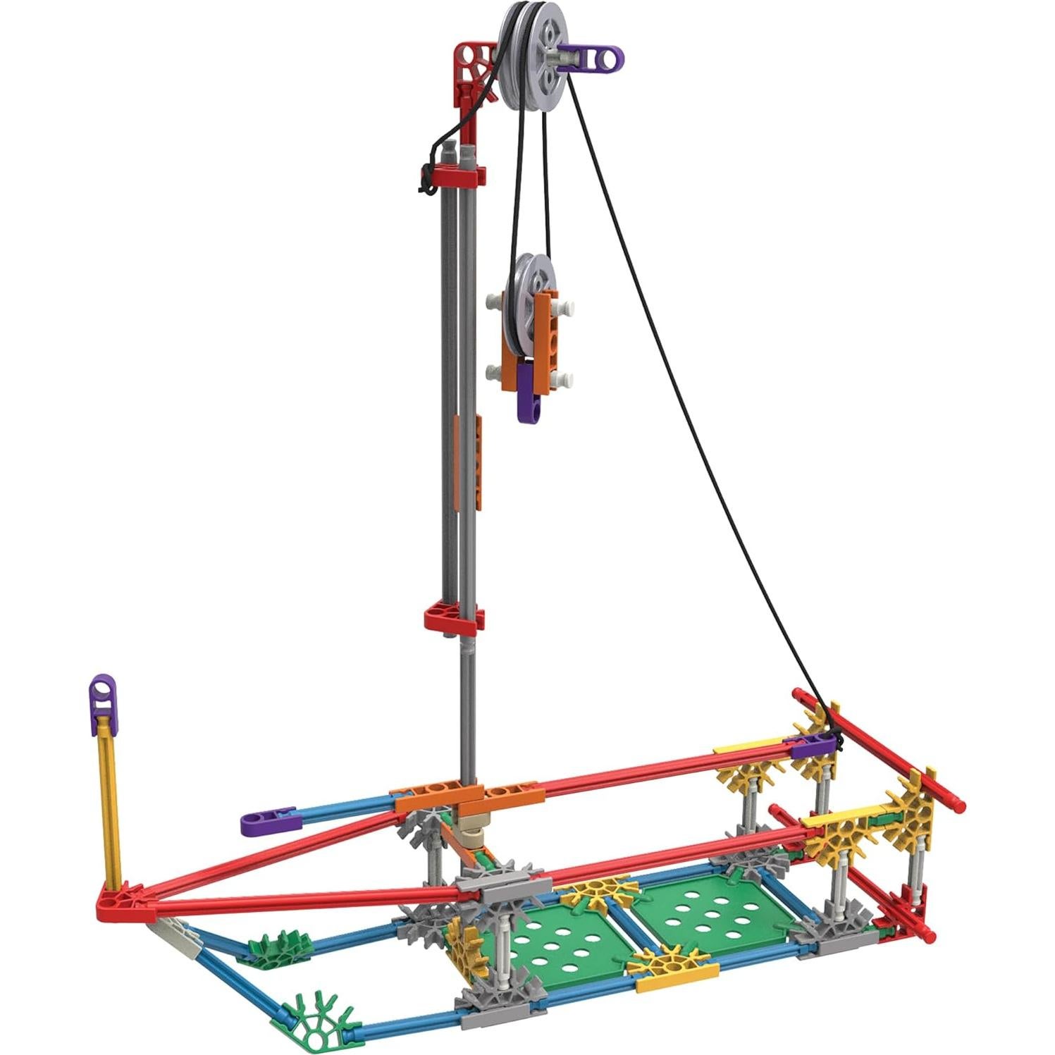 K'NEX Educación - Kit de Palancas y Poleas 130 Piezas 8+