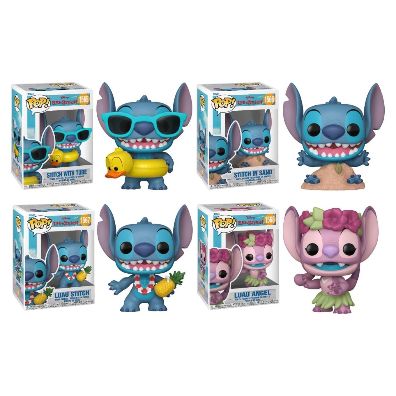 Lilo & Stitch Disney Pop! Complete Set (4)