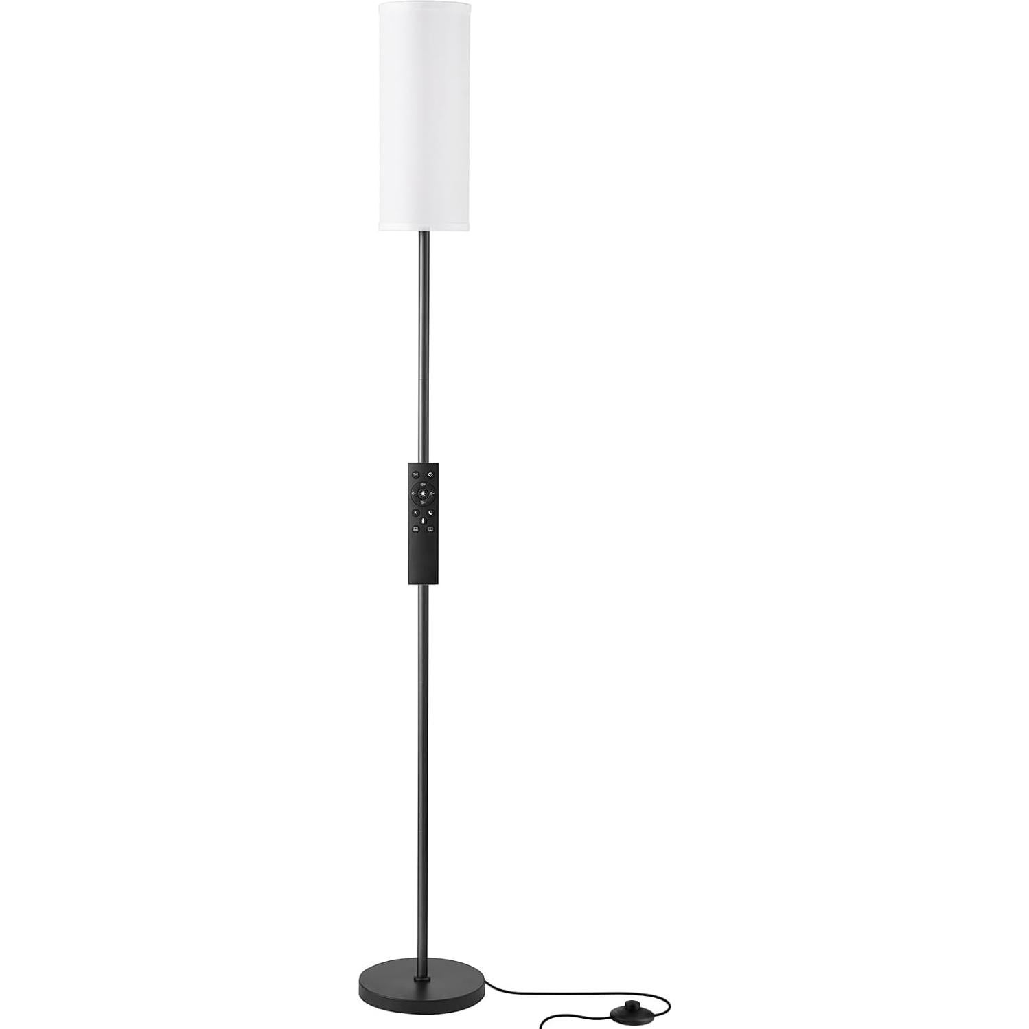 Lámpara de Pie Ambimall 164 cm Regulable con Control Remoto